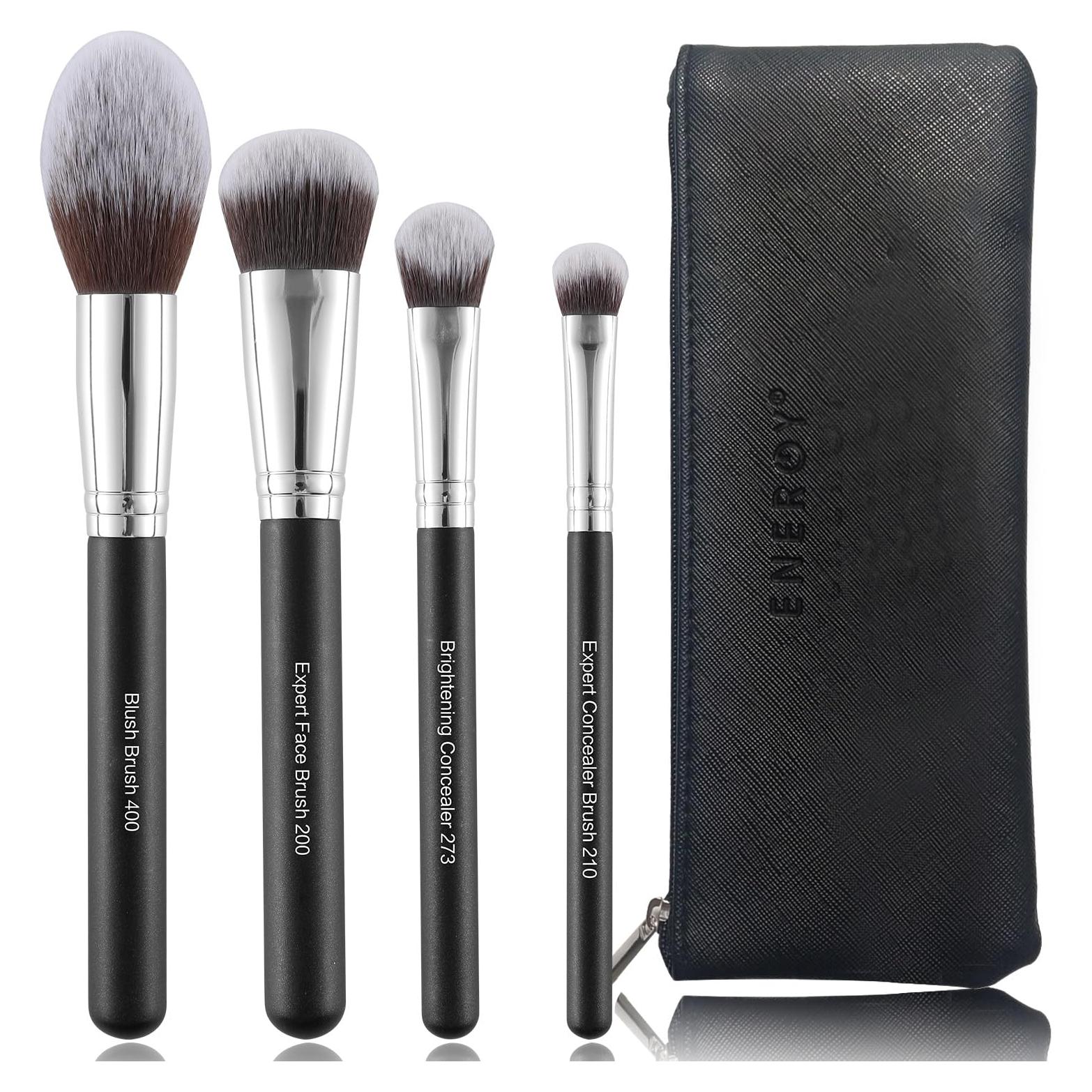 Conjunto de Brochas de Maquillaje ENERGY 4PCS Esenciales