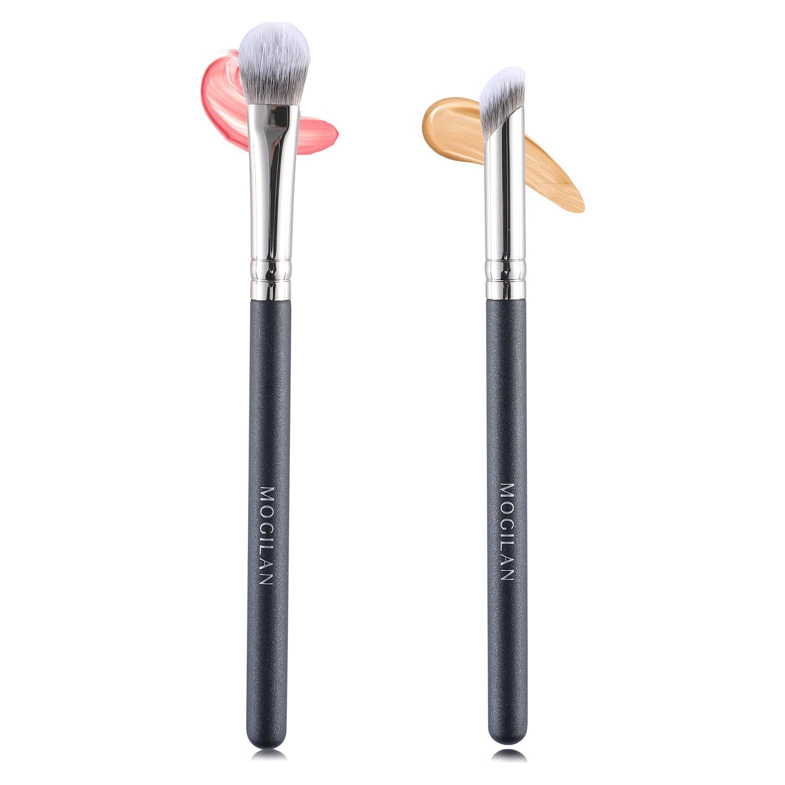 Juego de Brochas de Corrector MOGILAN 2 Piezas Veganas