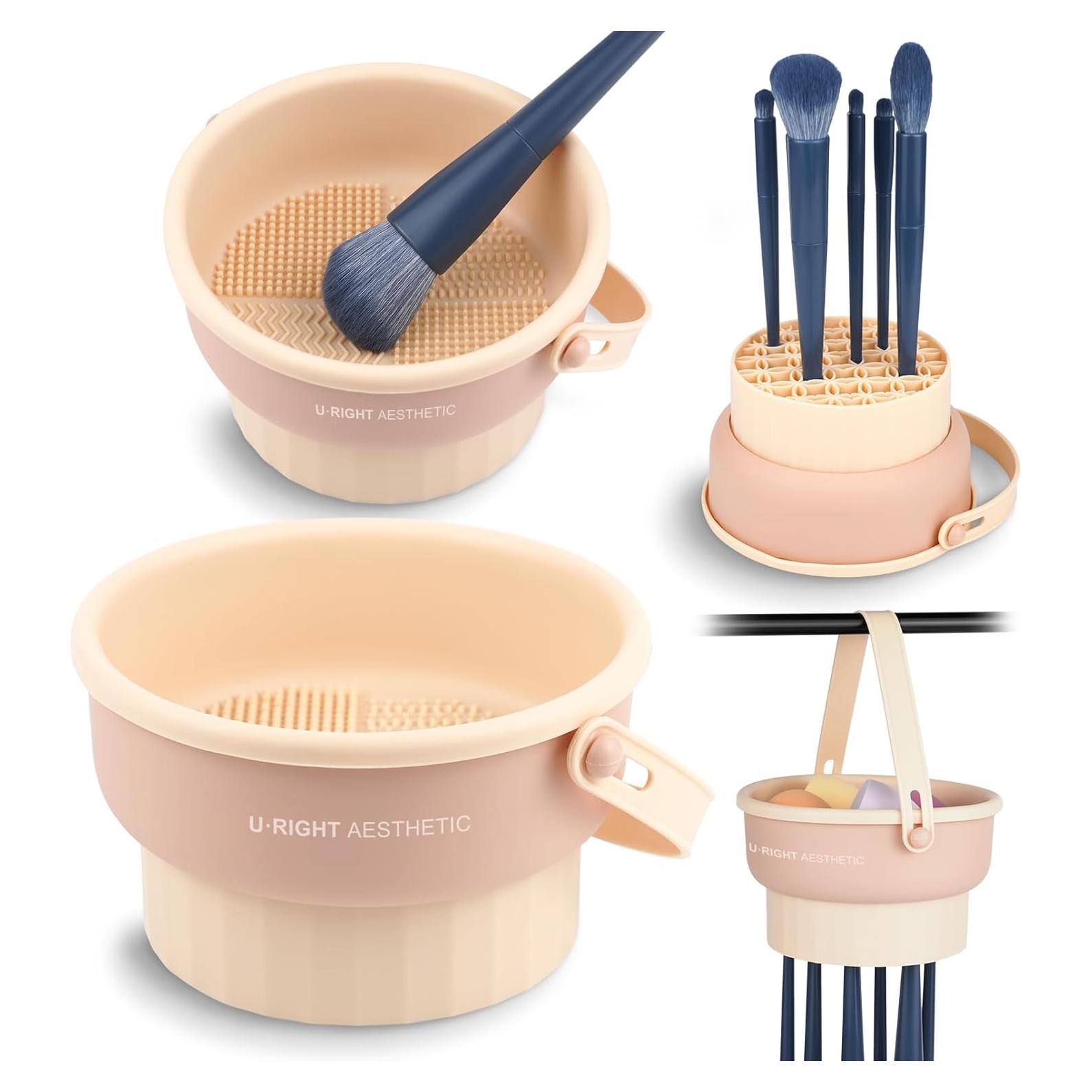 Alfombrilla Limpiadora de Brochas Ranphykx 3 en 1 Silicona