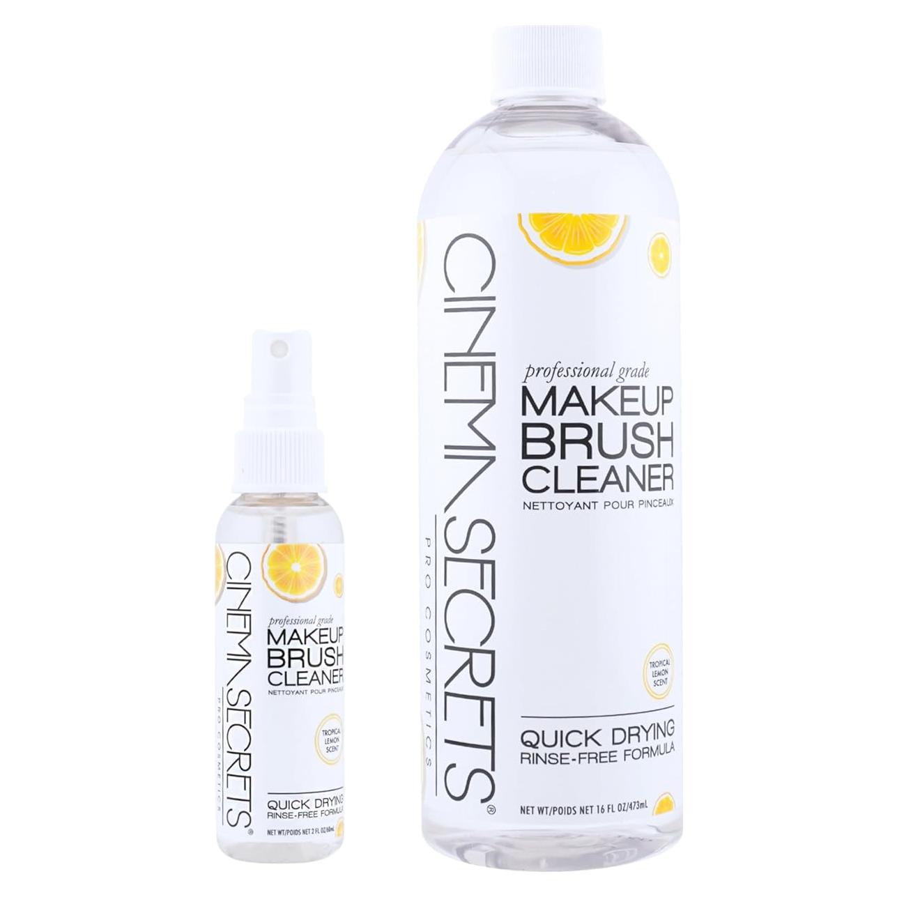 Combo Limpiador de Brochas Cinema Secrets 473ml y 59ml