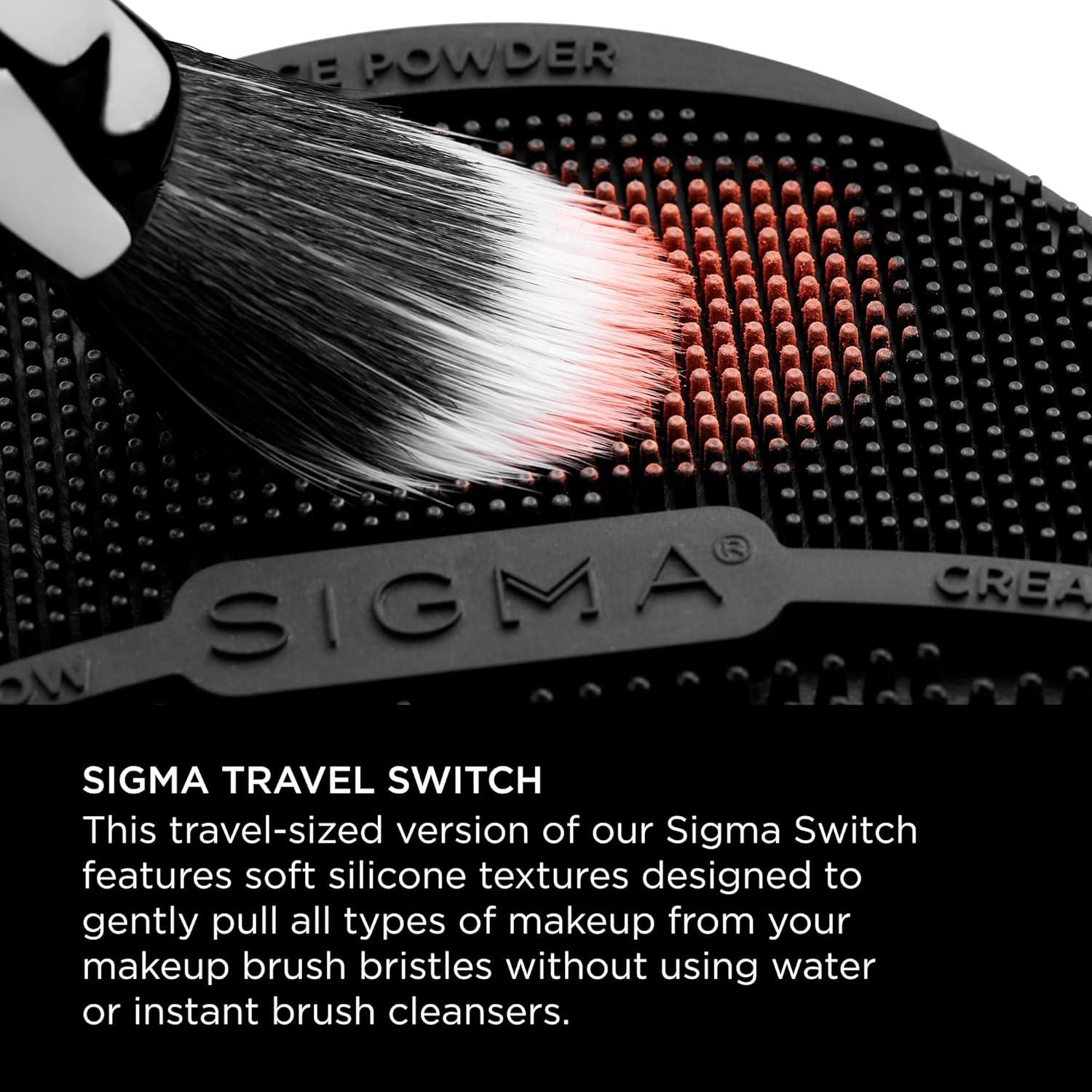 Sigma Switch Limpiador de Brochas de Silicona Tamaño Viaje