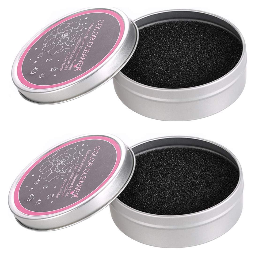 Esponjas Limpiadoras de Brochas Yuyeran 2 Pcs 8,38 cm