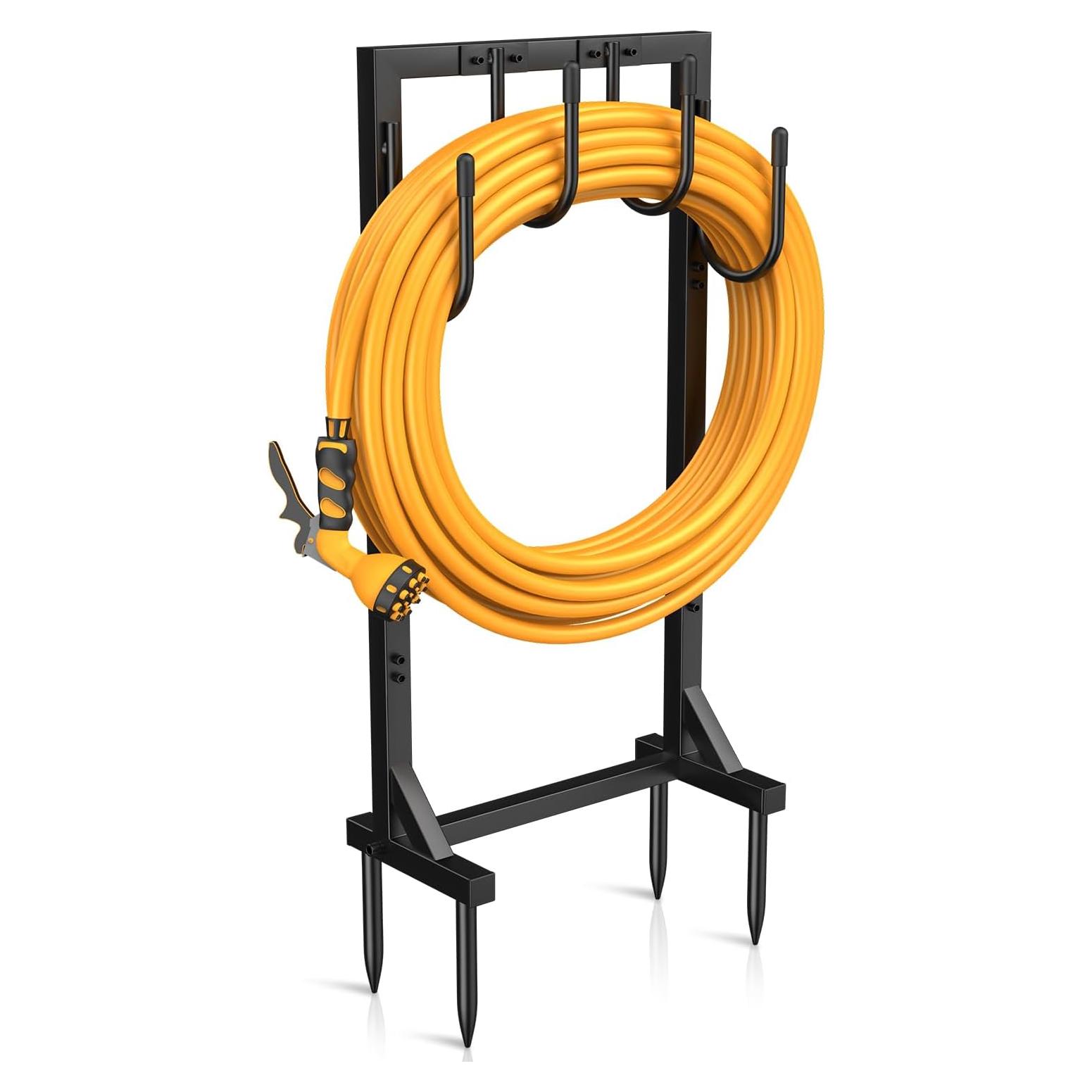 Soporte para Manguera de Jardín Yumatum 4 Ganchos 2.69 kg