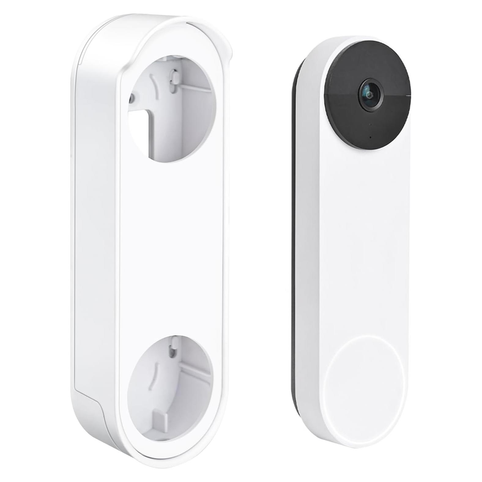 Soporte de timbre Wochel para Google Nest Doorbell - Sin taladrar