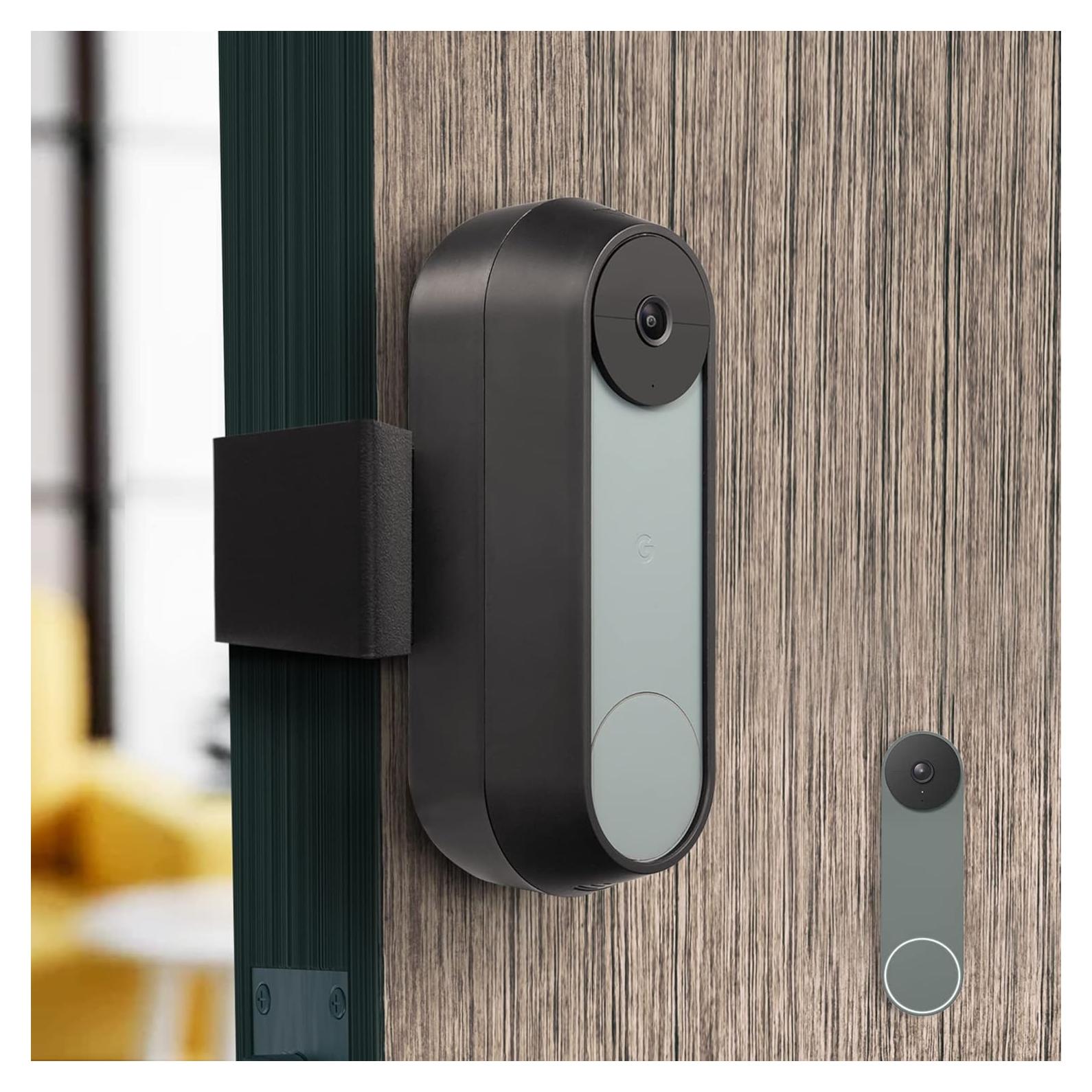 Soporte Antirrobo Wasserstein para Timbre Google Nest - Instalación Sin Perforación