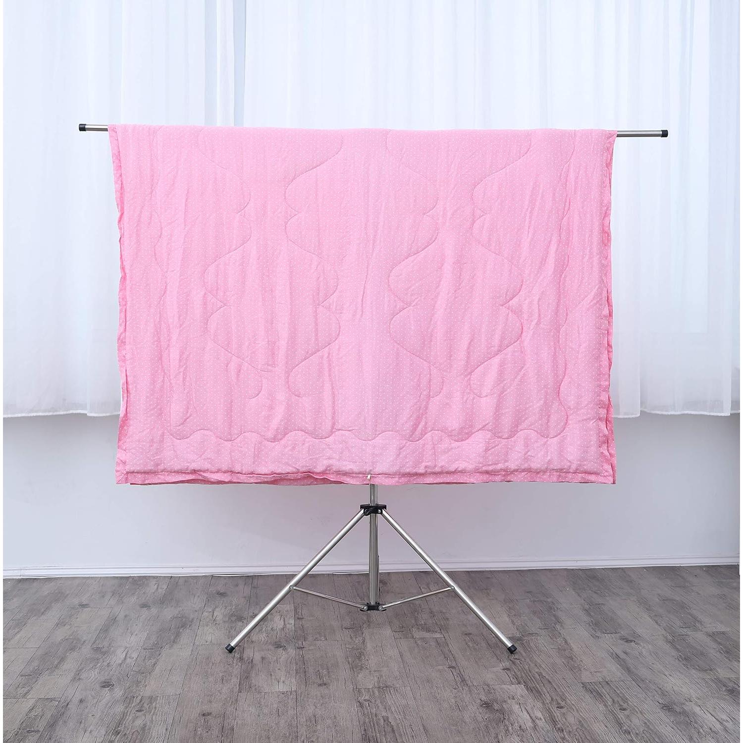 Estante de Secado de Ropa Exilot Plegable Ajustable 110 lbs