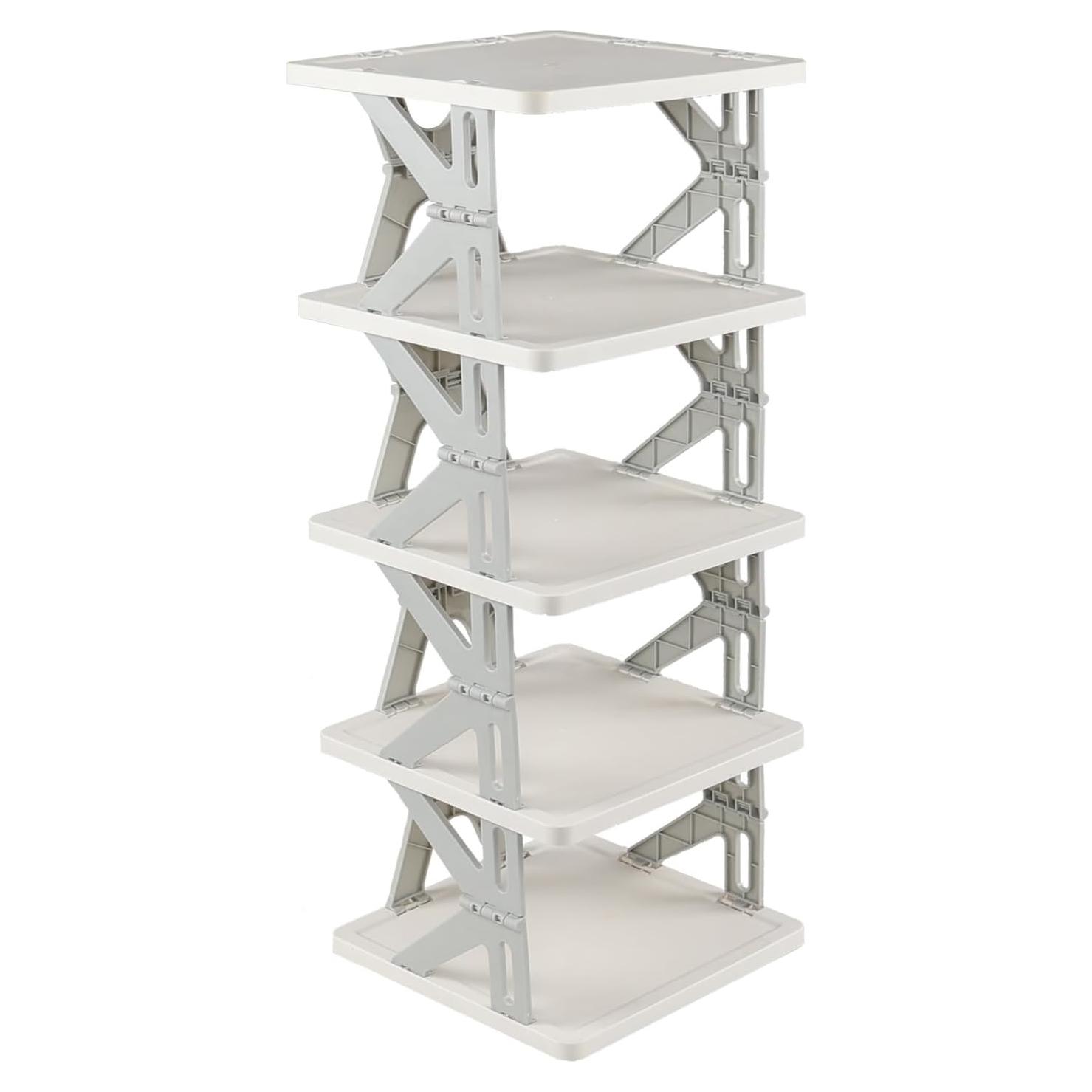 Estante de Zapatos Plegable Tyminin 5 Niveles 69 cm