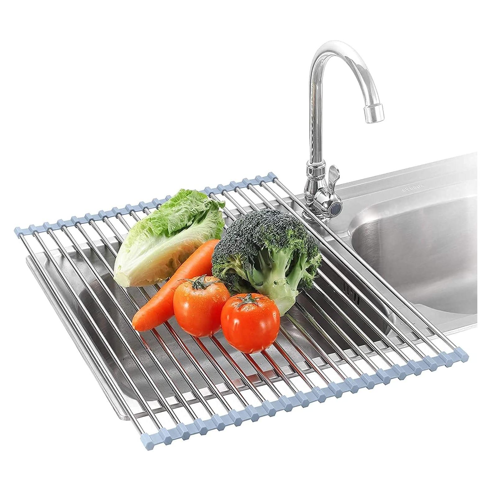 Estante de Secado de Platos Seropy 44.5x39.9 cm Acero Inox