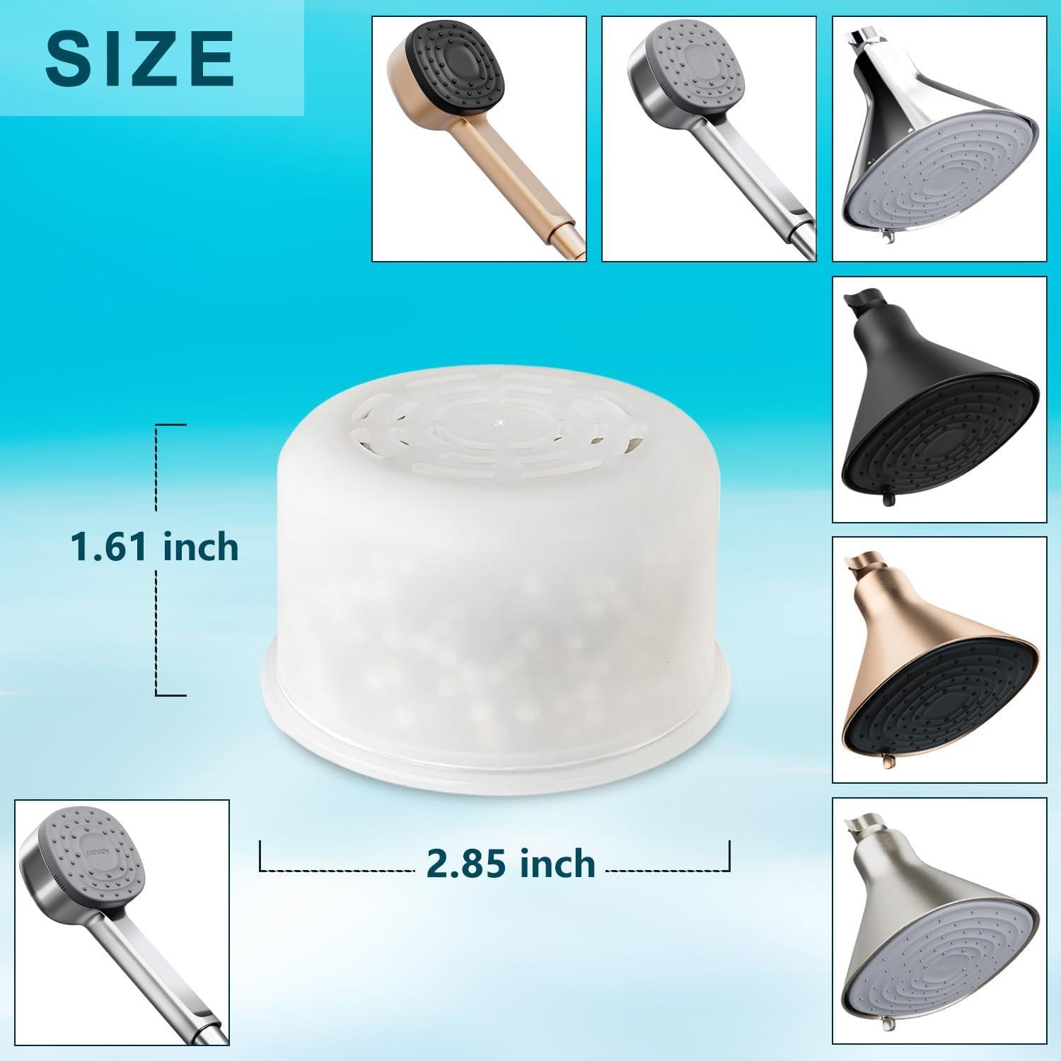 Filtro de Ducha Slirceods 3 Unidades Múltiples Etapas