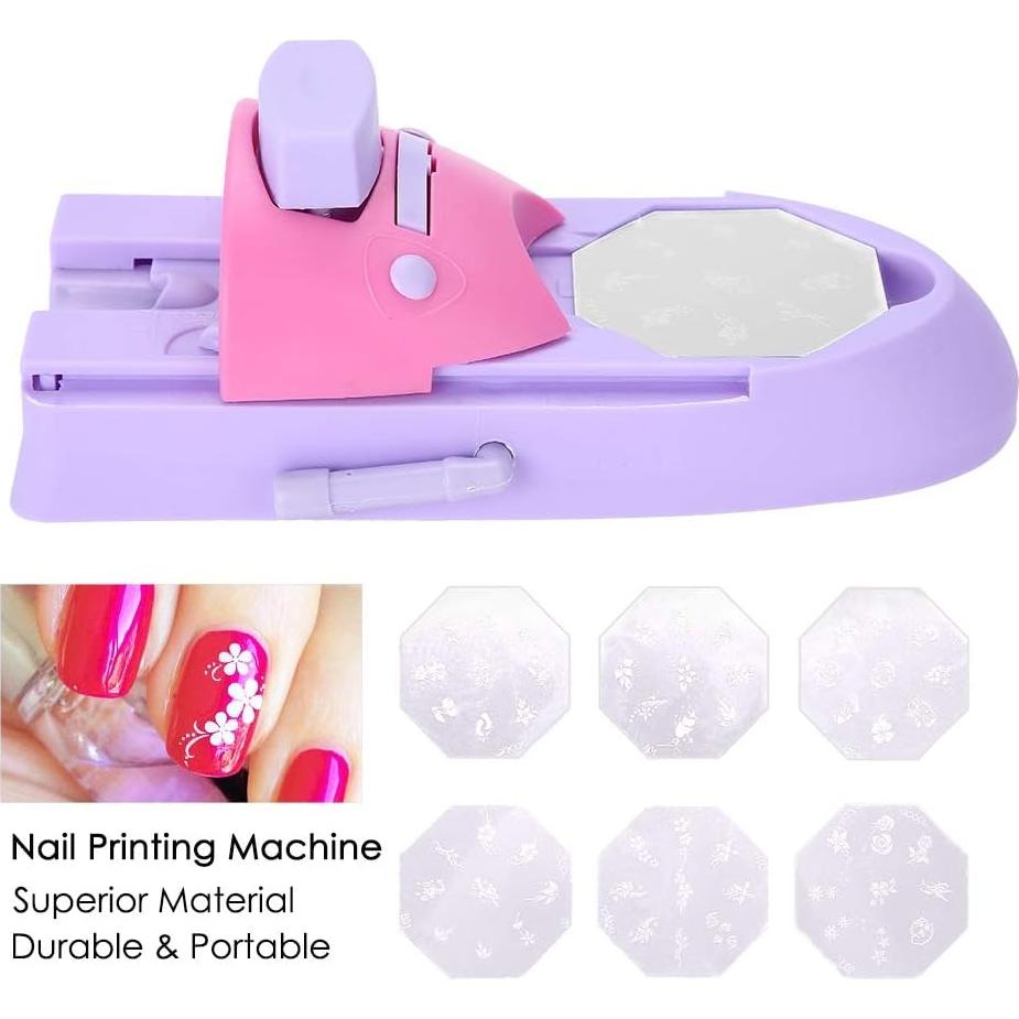Máquina de Impresión de Uñas Profesional LUCKDANO Portátil