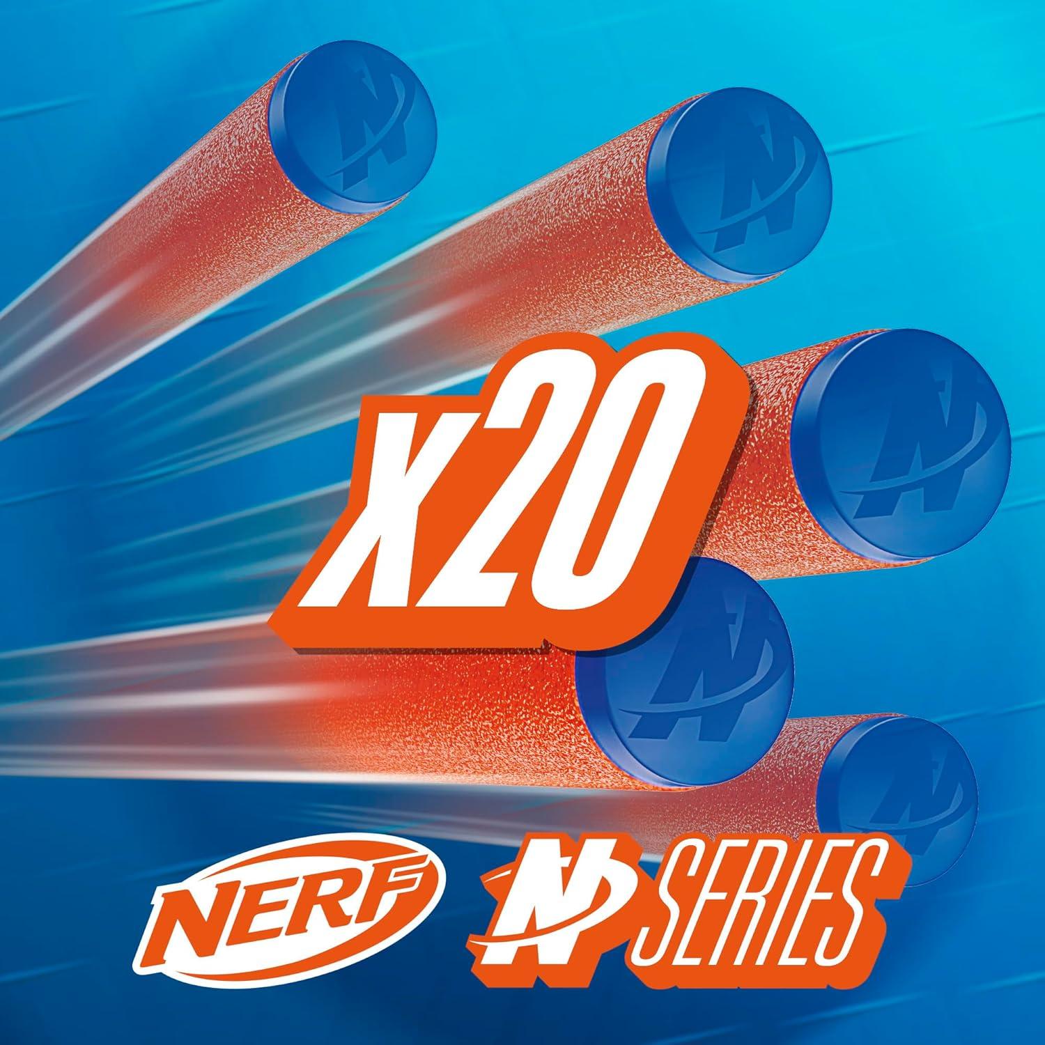 Dardos Nerf N1 - 20 dardos de repuesto para blasters Nerf N