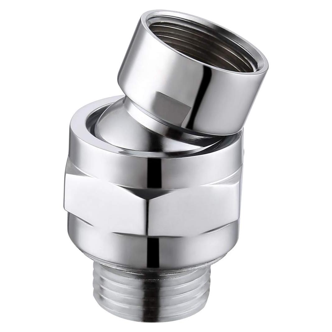 Adaptador de Cabezal de Ducha KES Cromo Pulido Universal