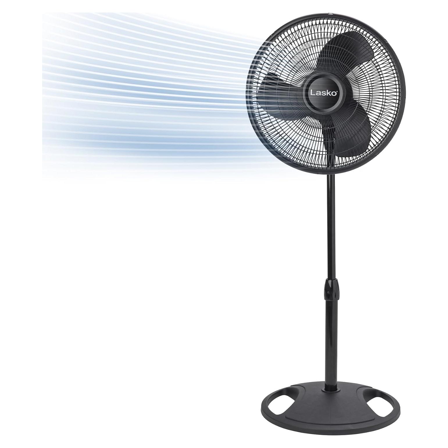 Ventilador de Pedestal Oscilante Lasko 2521 40.64 cm 3 Velocidades