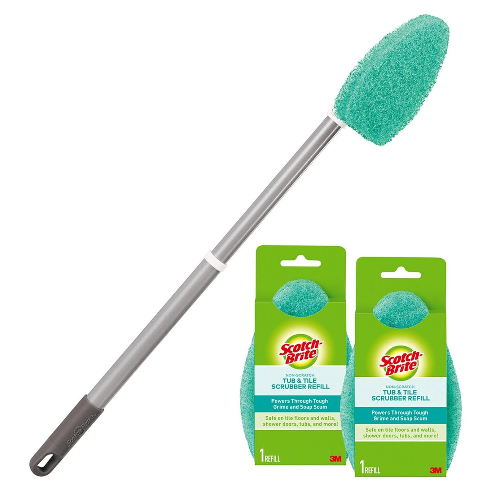 Kit de cepillo extensible Scotch-Brite para bañera y azulejos