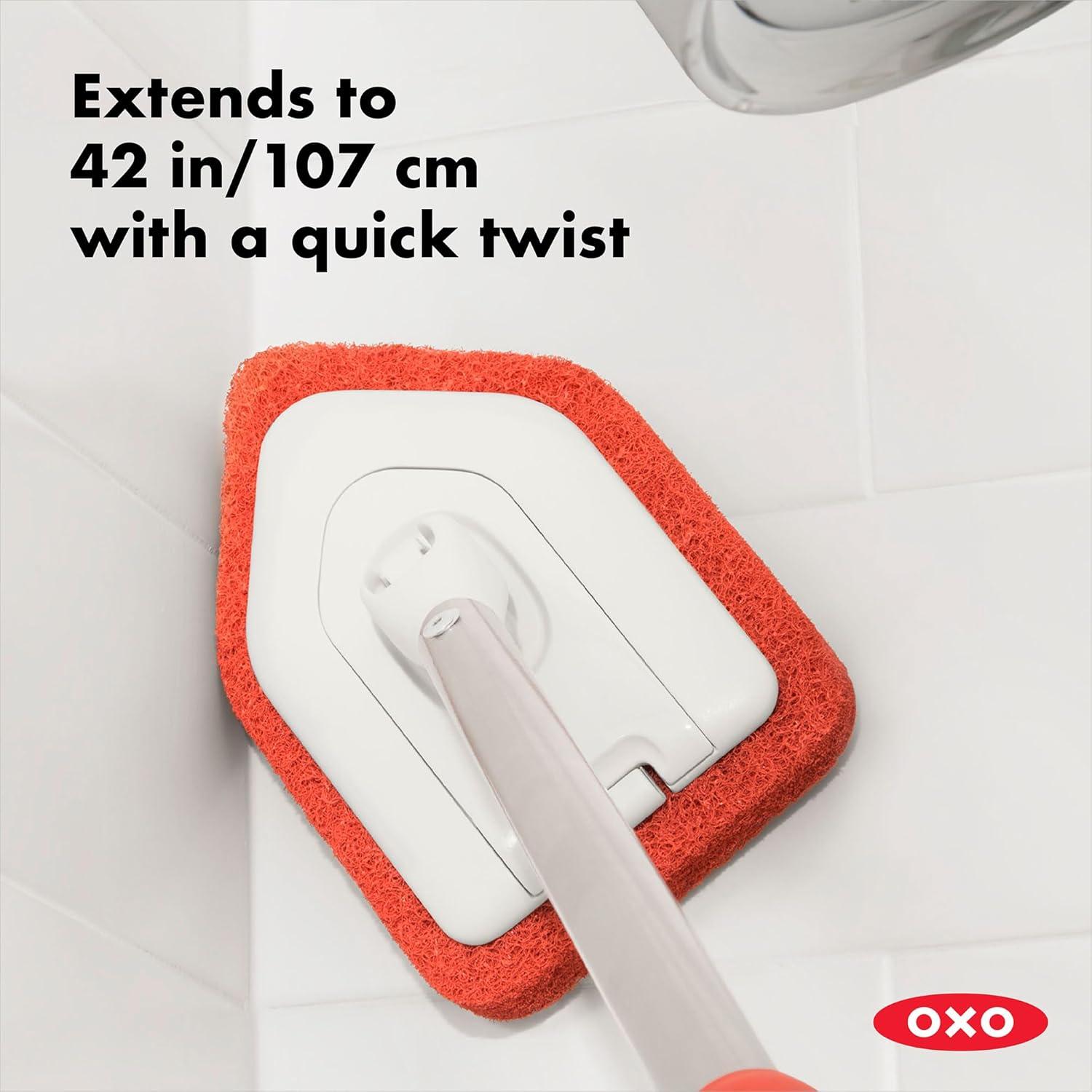 Limpiador Extensible OXO Good Grips para Baño 106,68 cm