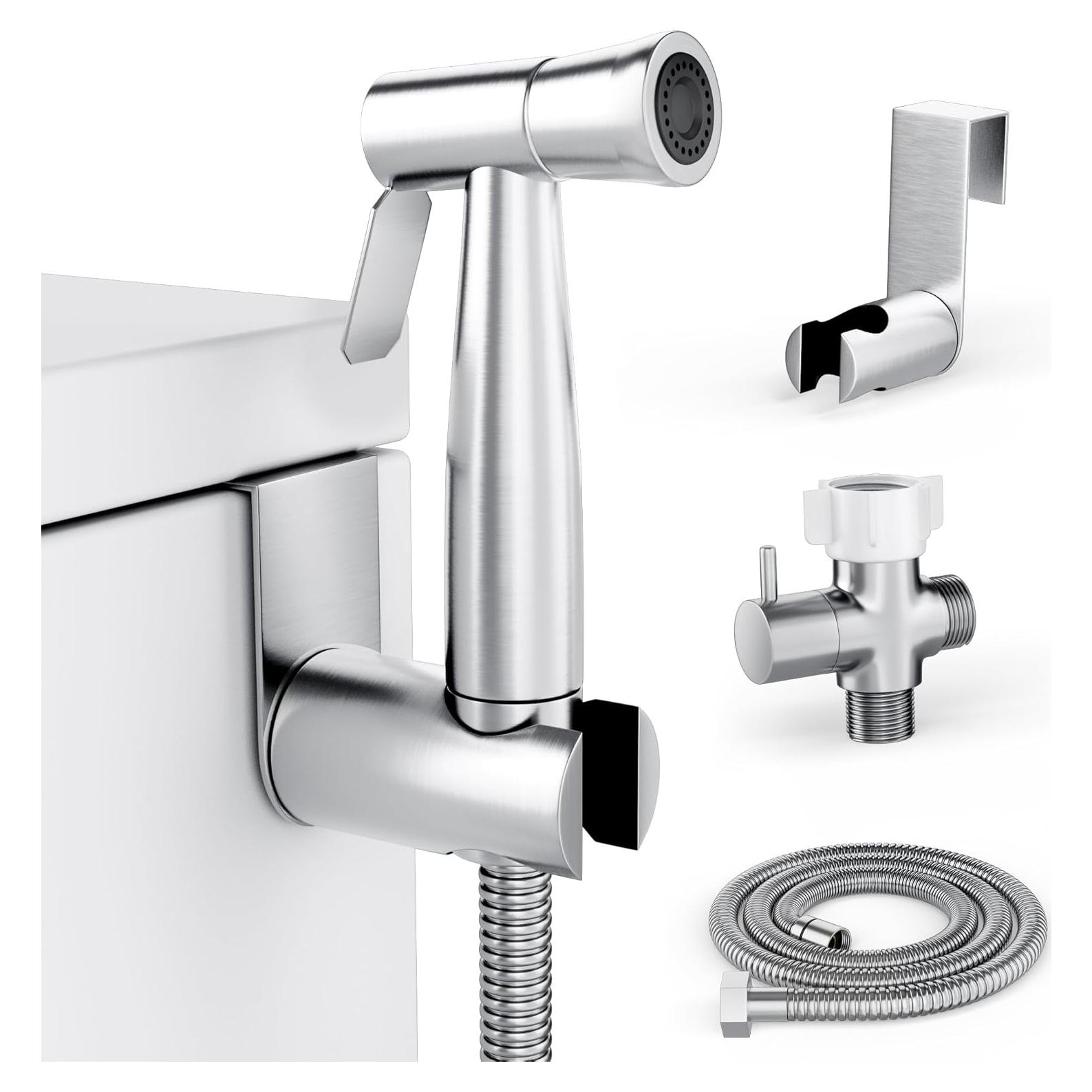 Bidet Sprayer PurrfectZone Acero Inoxidable Ajustable