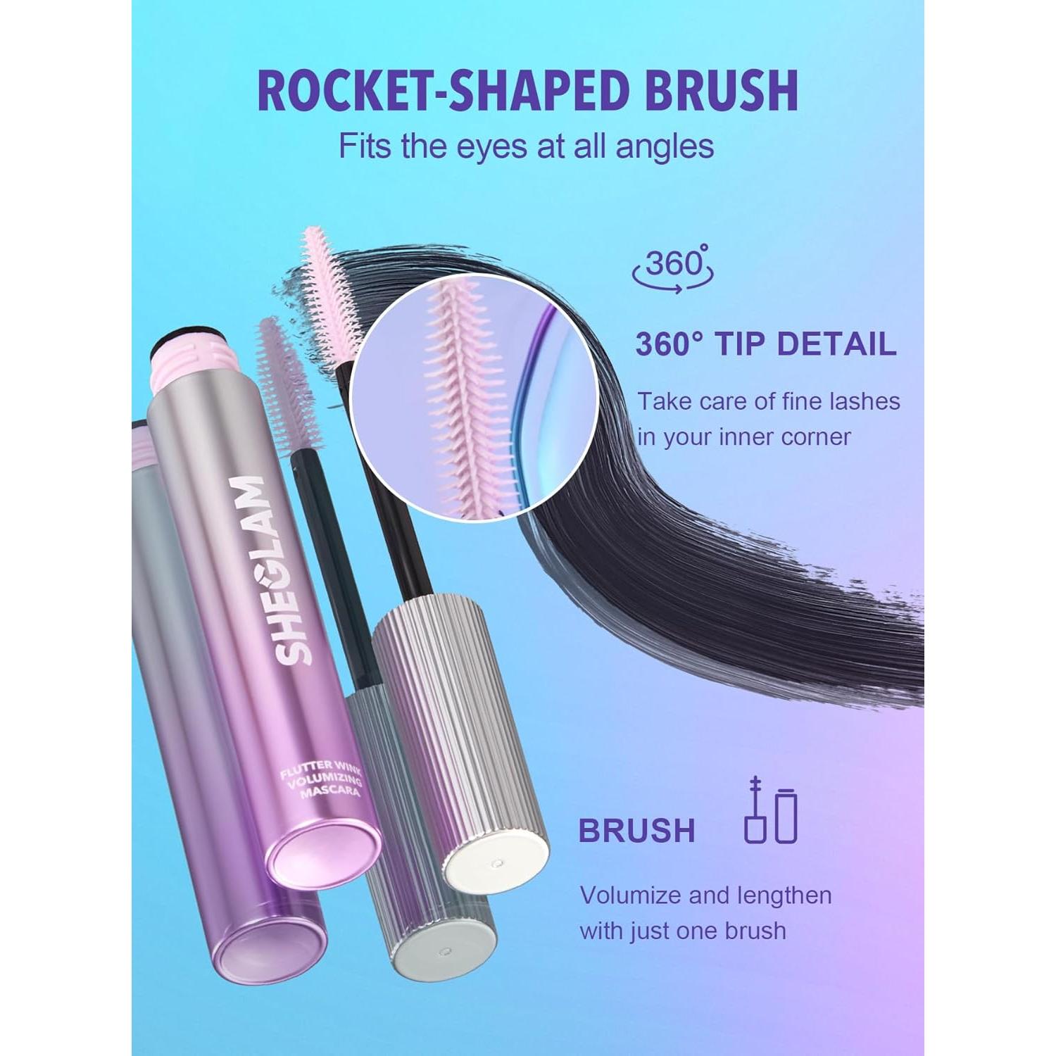 Máscara Voluminizadora SHEGLAM Flutter Wink 12,06 cm