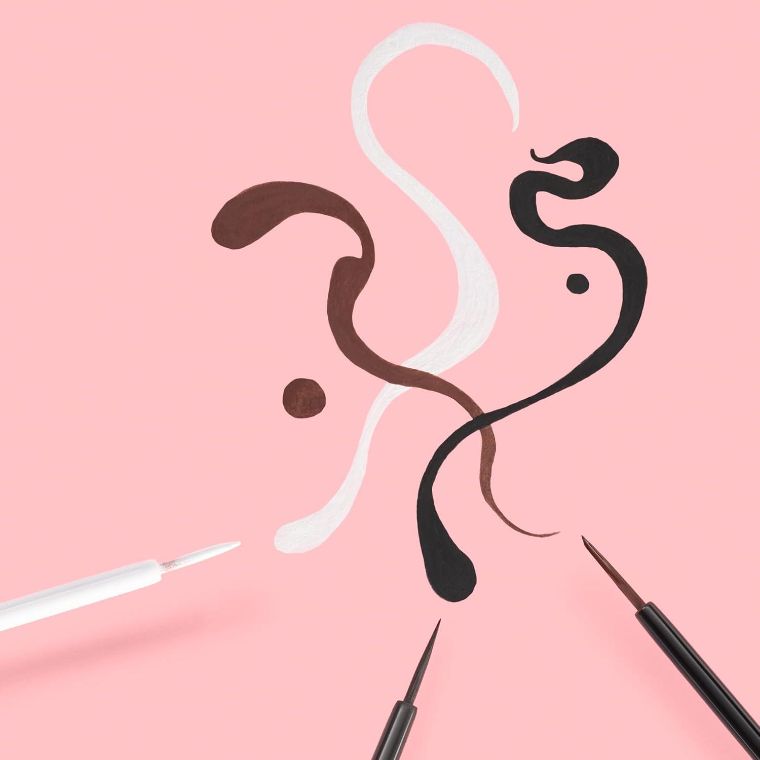 Delineador Líquido Lash Princess Essence Negro Impermeable 8g