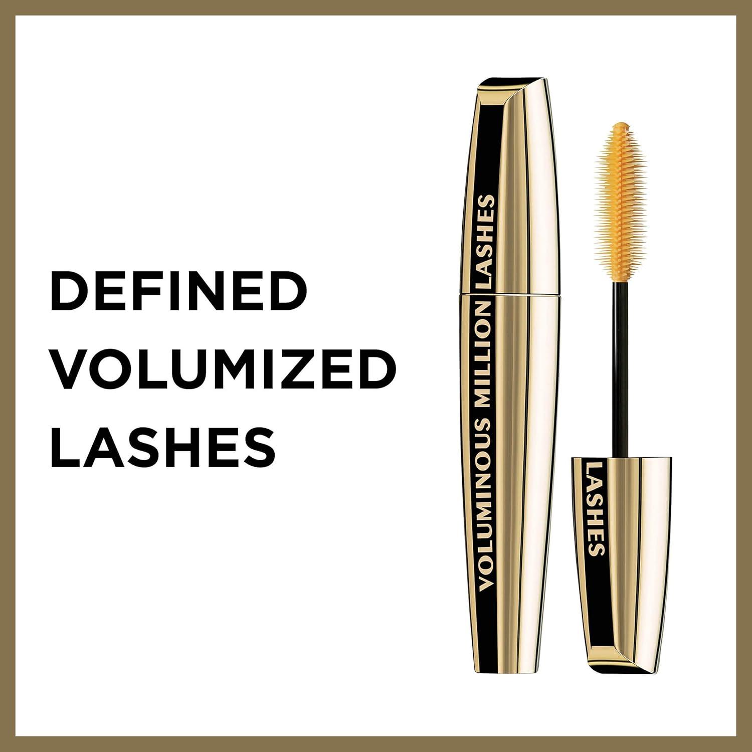 Máscara L'Oreal Paris Voluminous Million Lashes 8.79 ml