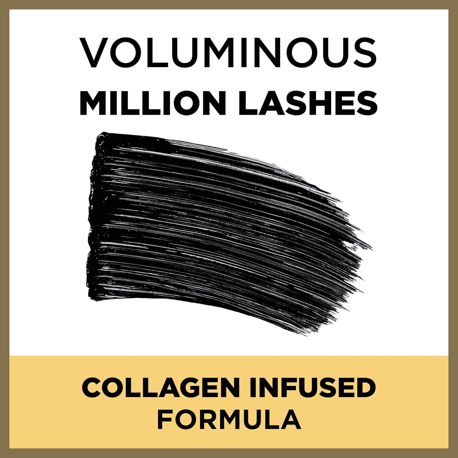 Máscara L'Oreal Paris Voluminous Million Lashes 8.79 ml