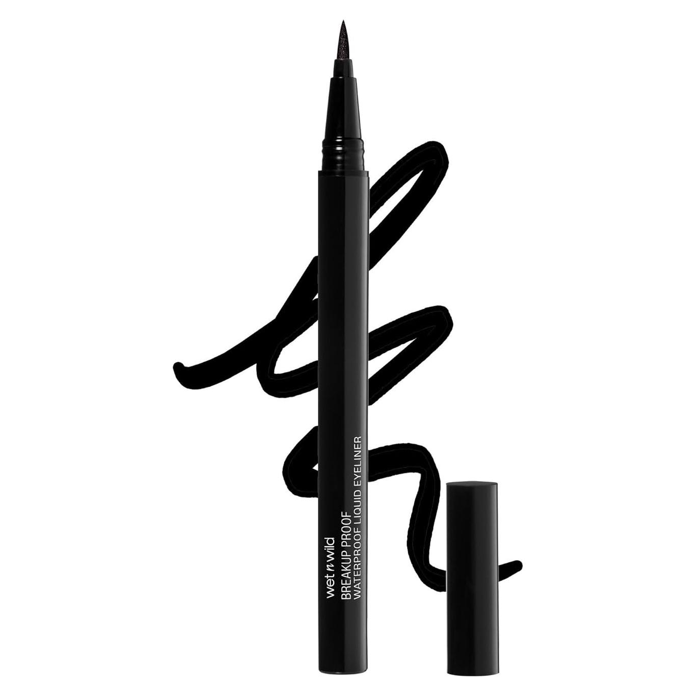 Delineador Líquido Waterproof Wet n Wild Negro 9g