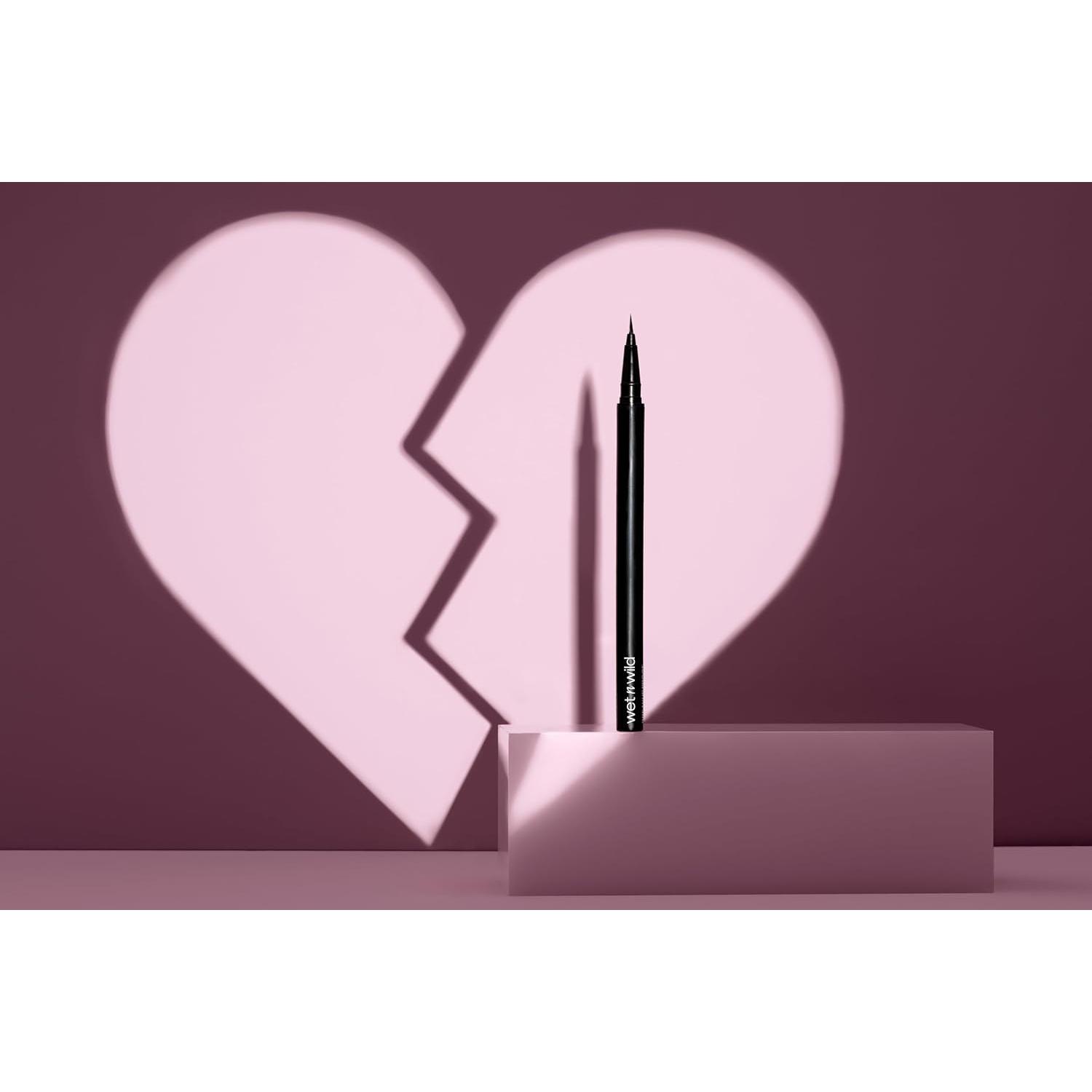 Delineador Líquido Waterproof Wet n Wild Negro 9g