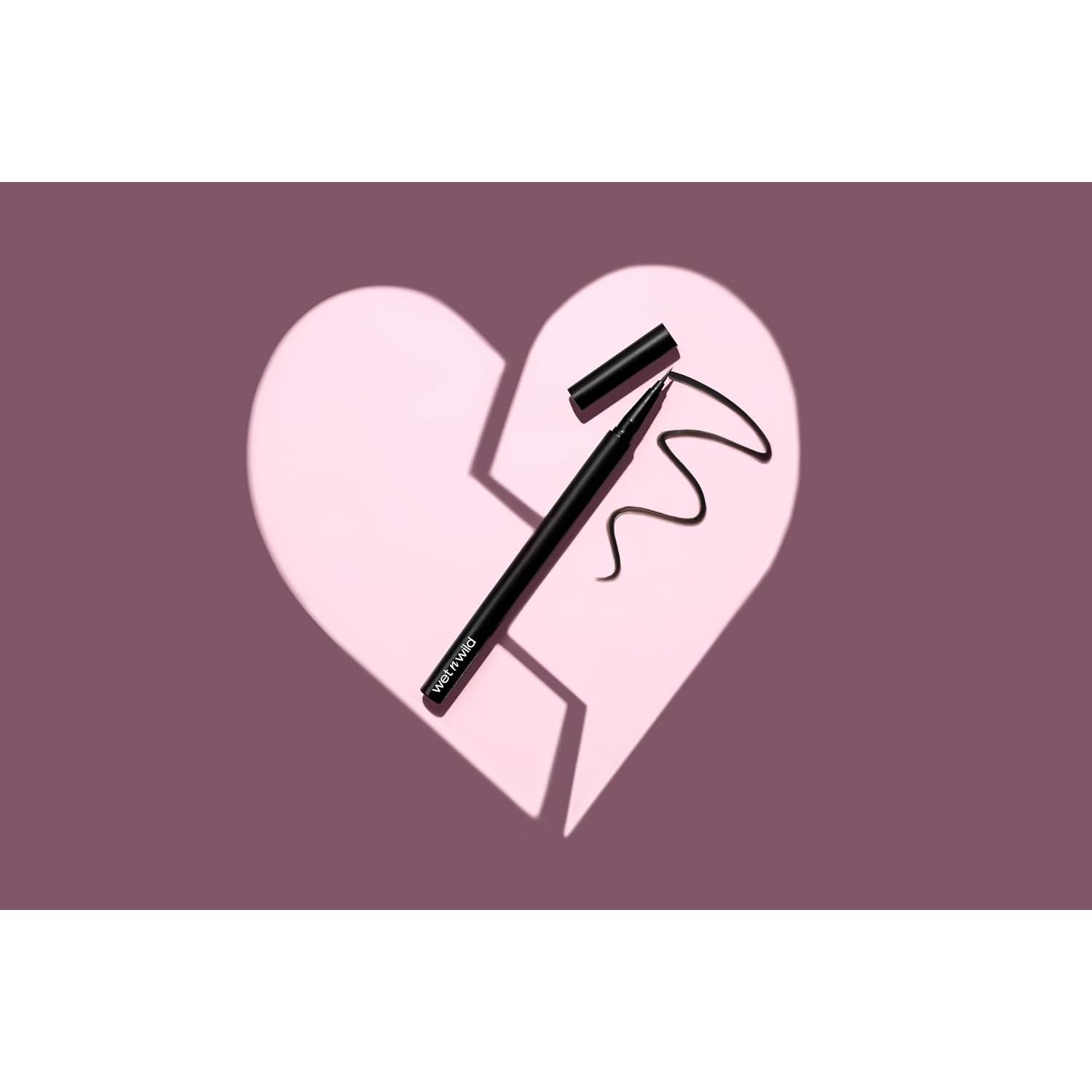 Delineador Líquido Waterproof Wet n Wild Negro 9g