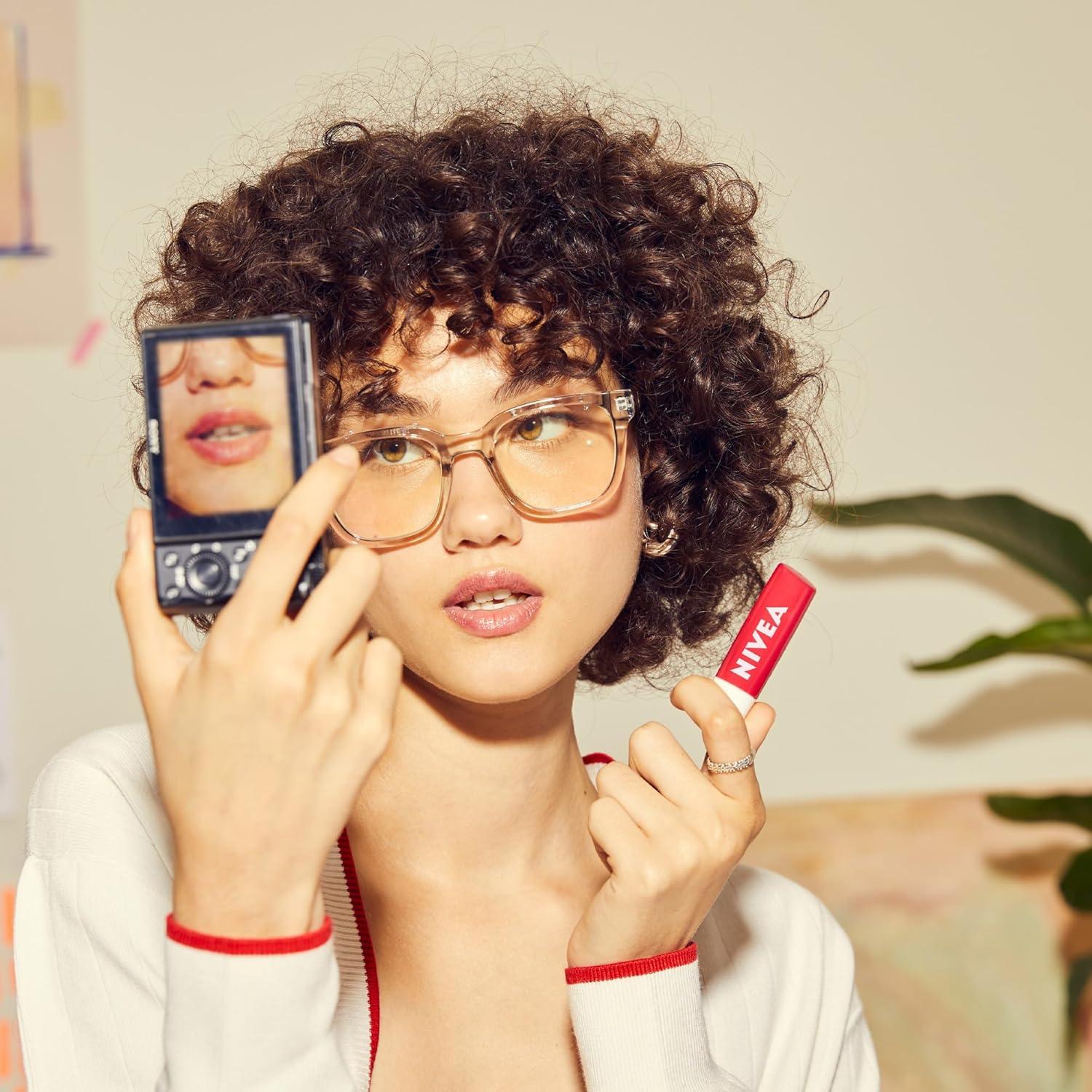 Bálsamo Labial Tinte Frutal NIVEA Paquete de 4 Sabores