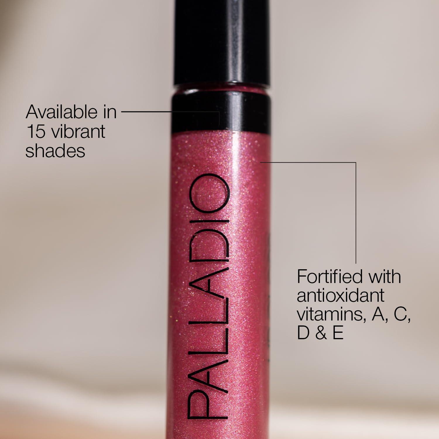 Brillo de Labios Palladio Rosa Pasión 7g Hidratante