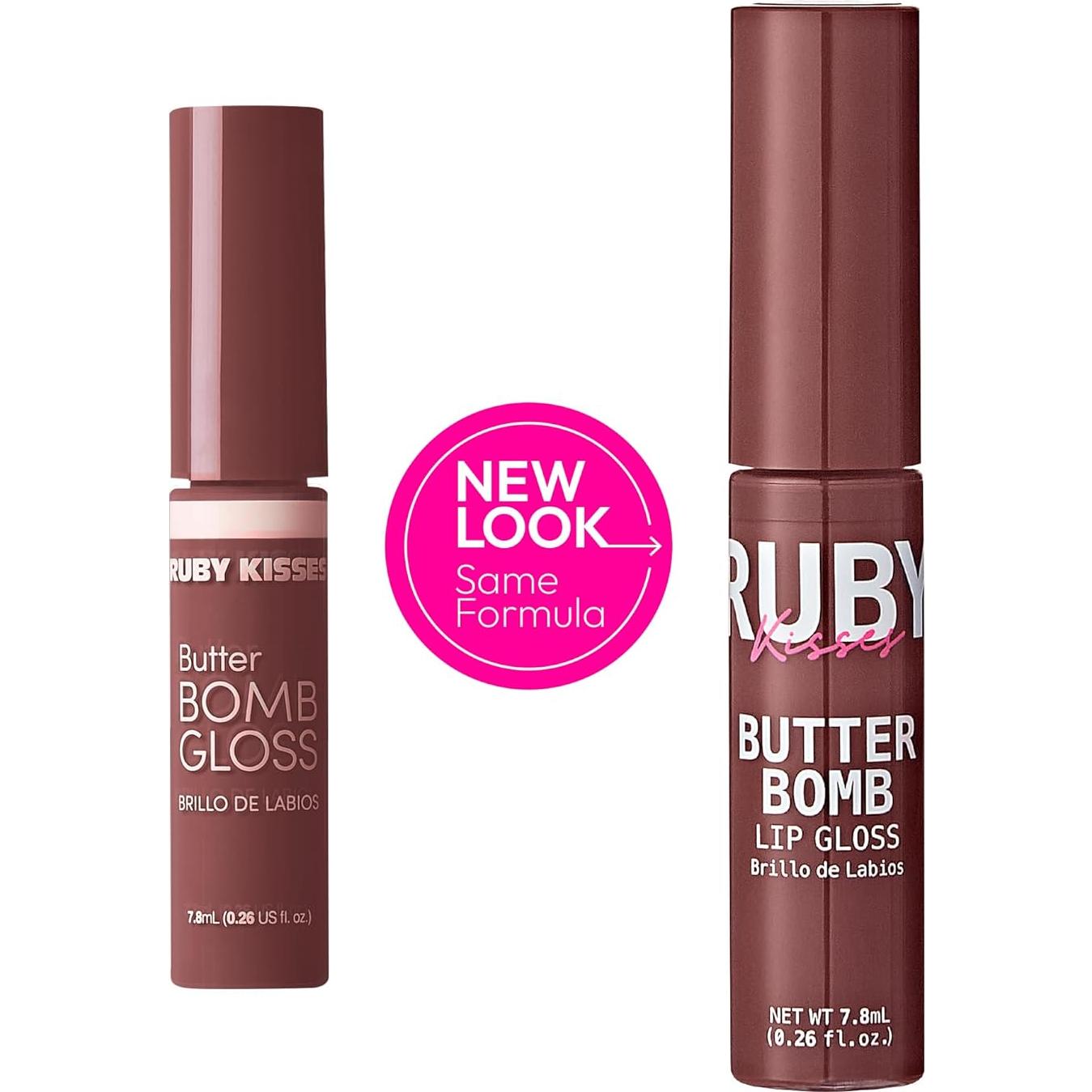 Brillo Labial Ruby Kisses Butter Bomb Gloss Tantalize 7.8mL