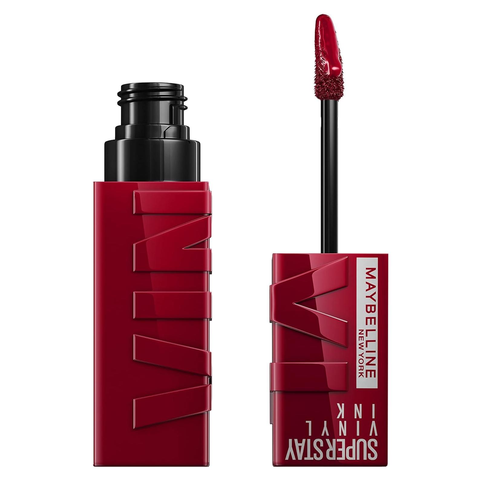 Labial Líquido Maybelline Super Stay Vinyl Ink Rojo Vino 4,14 ml