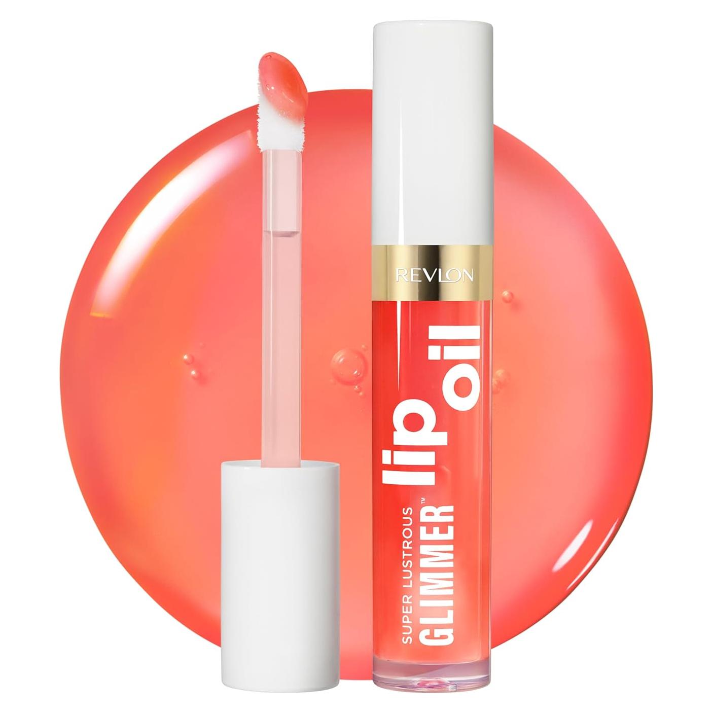 Aceite Labial Revlon Super Lustrous Glimmer 002 Miss Coral 3.85 ml