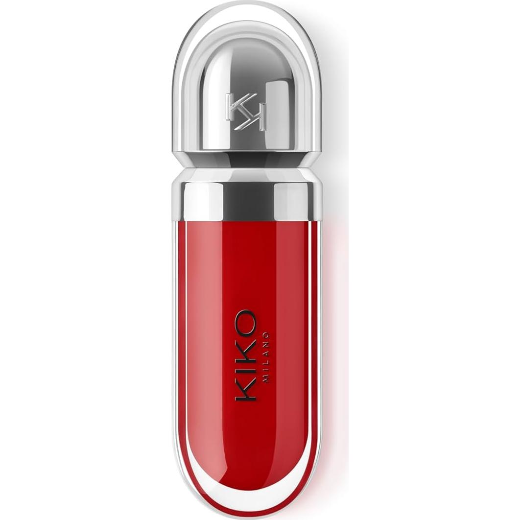 Brillo Labial Suavizante Kiko Milano 3D Rojo Cereza 10,7 cm