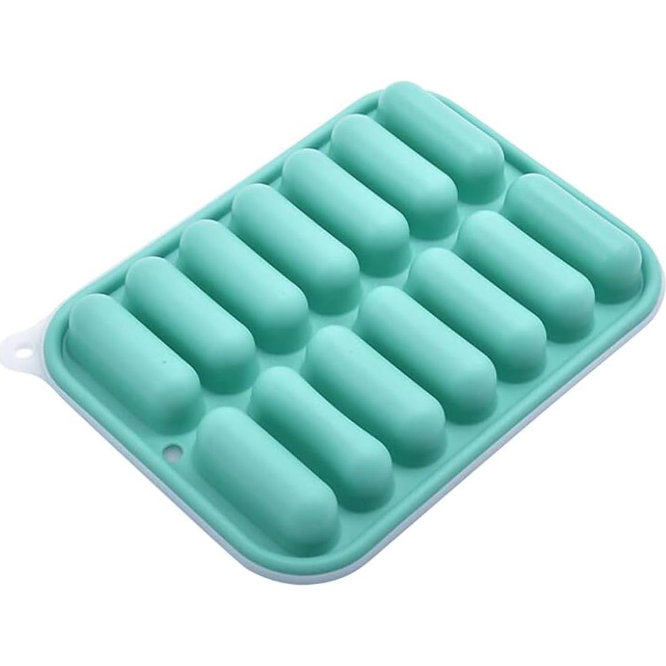 Molde de Silicona Antiadherente DOITOOL para Salchichas 12 Cavidades