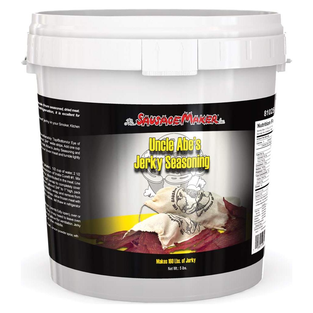 Kit de Sazonador de Jerky Tío Abe 2.27 kg con InstaCure #1