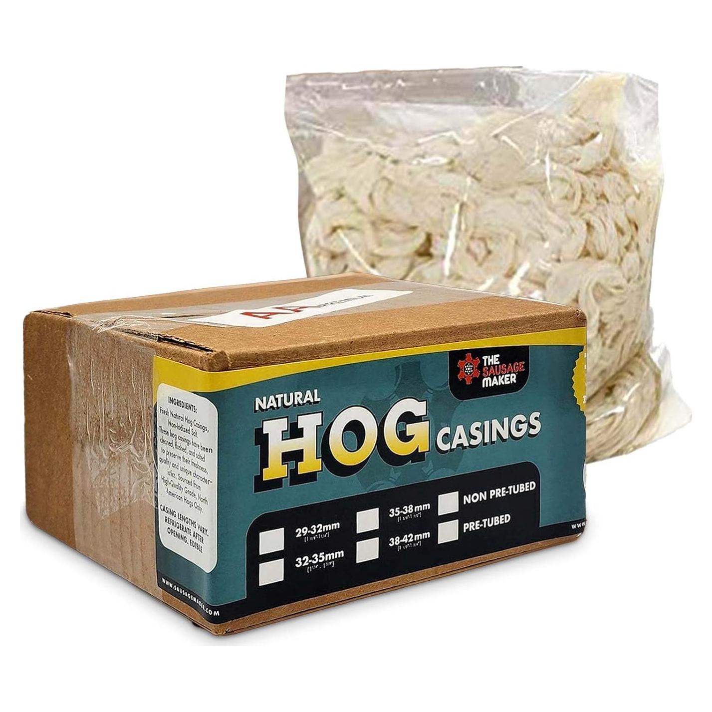 Envoltorios de Salchichas de Cerdo Natural The Sausage Maker 29-32mm