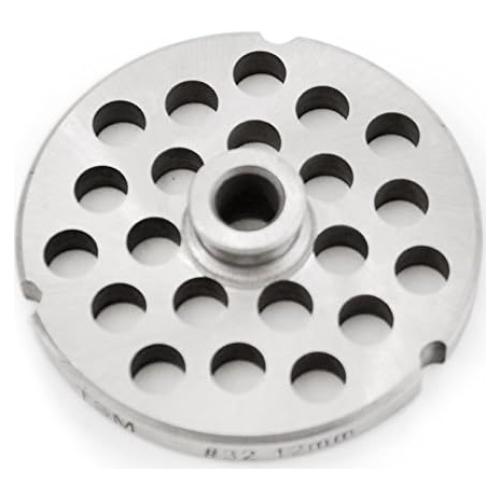 Placa de molido acero inoxidable #32 El fabricante de salchichas 12 mm