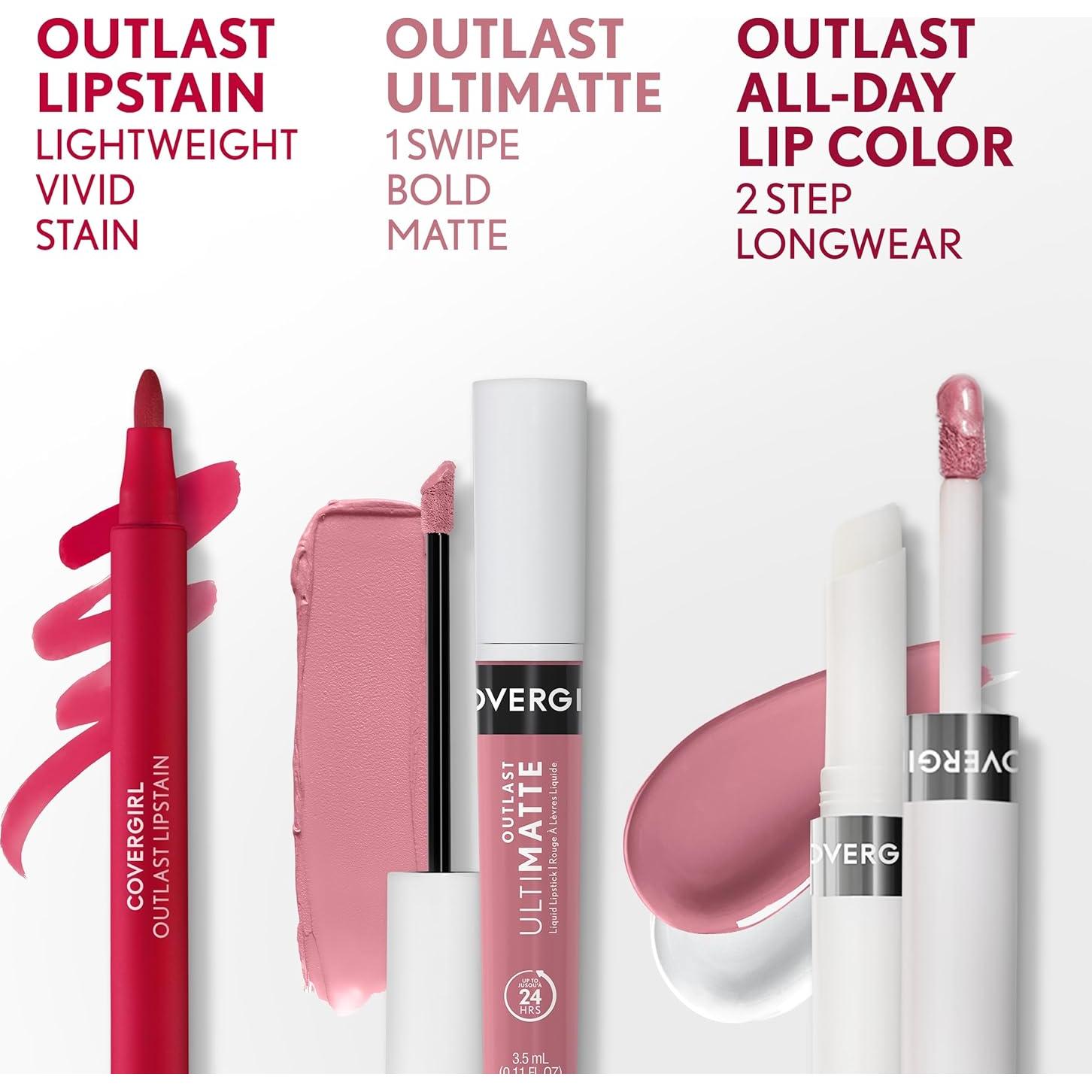 Labial Covergirl Outlast Nude Universal 2,08 ml 24 horas