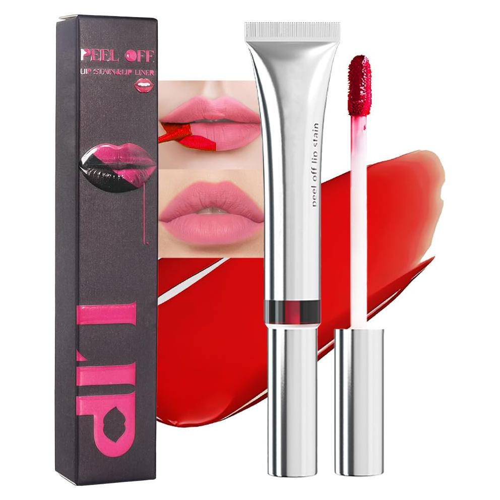 Tinta de Labios Peel Off evpct 120 Rojo Claro Larga Duración