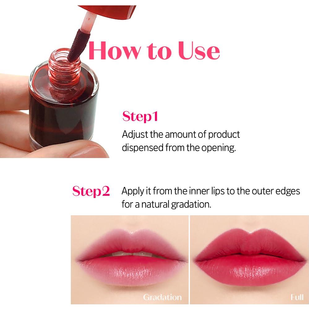 Tinte de Labios ETUDE Dear Darling Pomelo Rojo 9ml