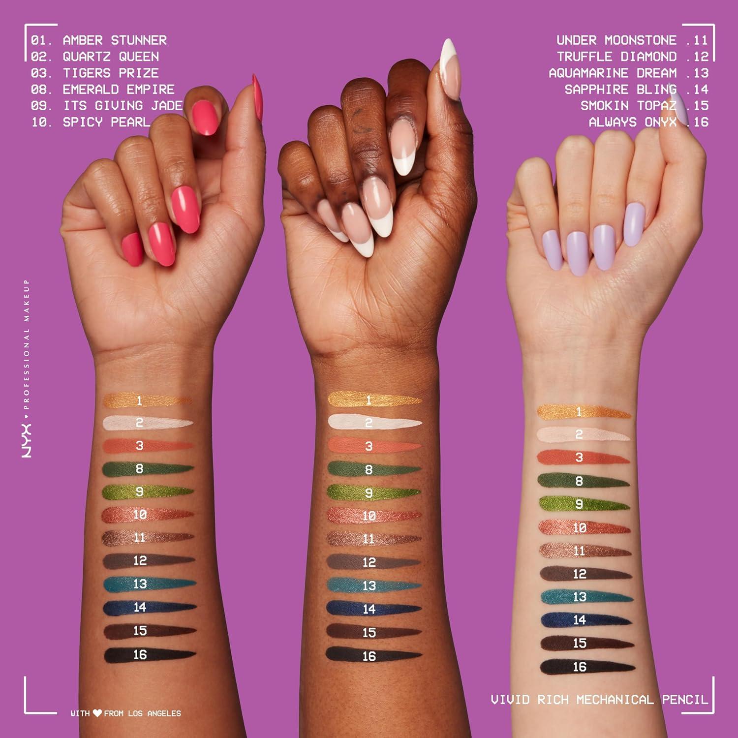 Lápiz de Ojos Mecánico NYX Reina de Cuarzo 14.27 cm