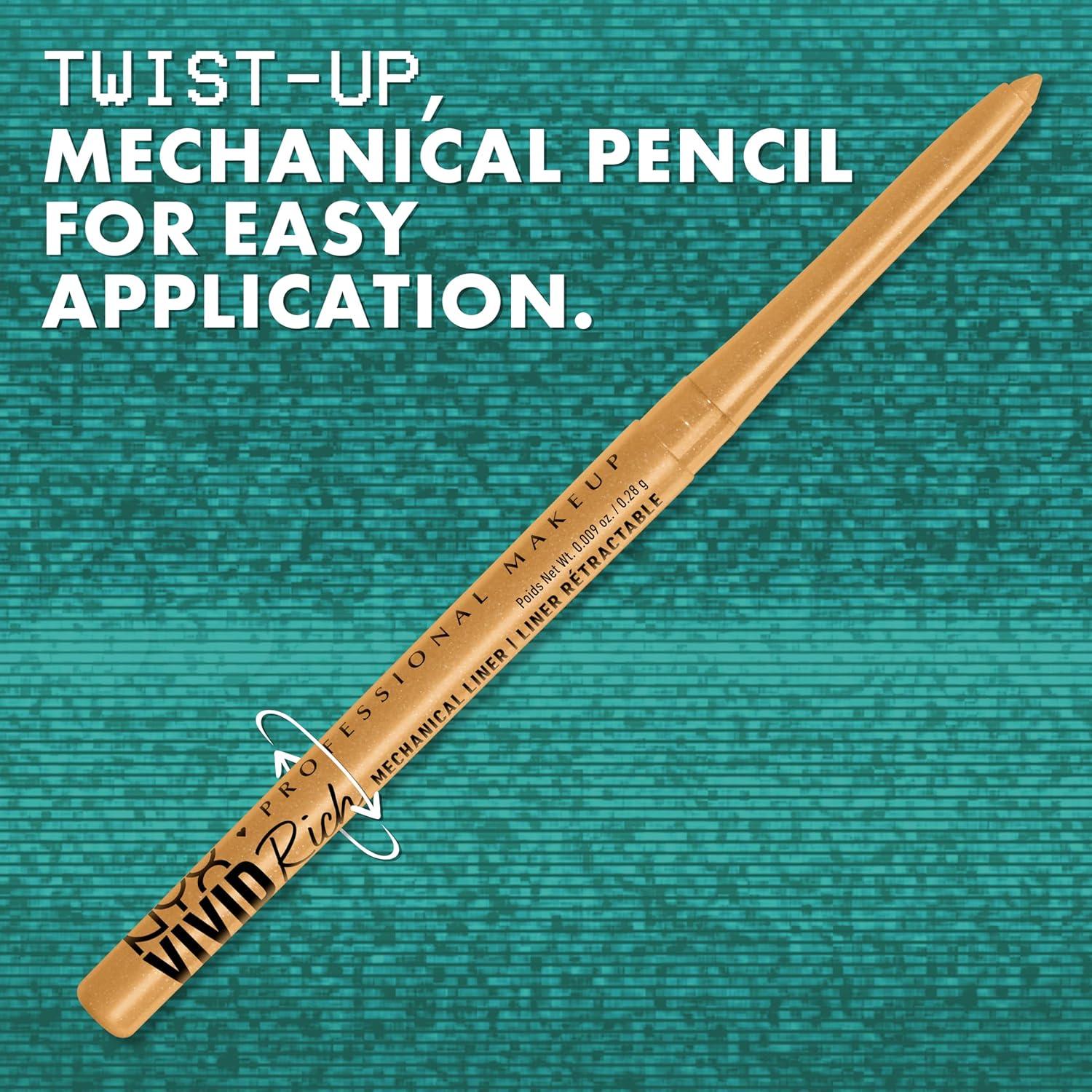 Lápiz de Ojos Mecánico NYX Reina de Cuarzo 14.27 cm