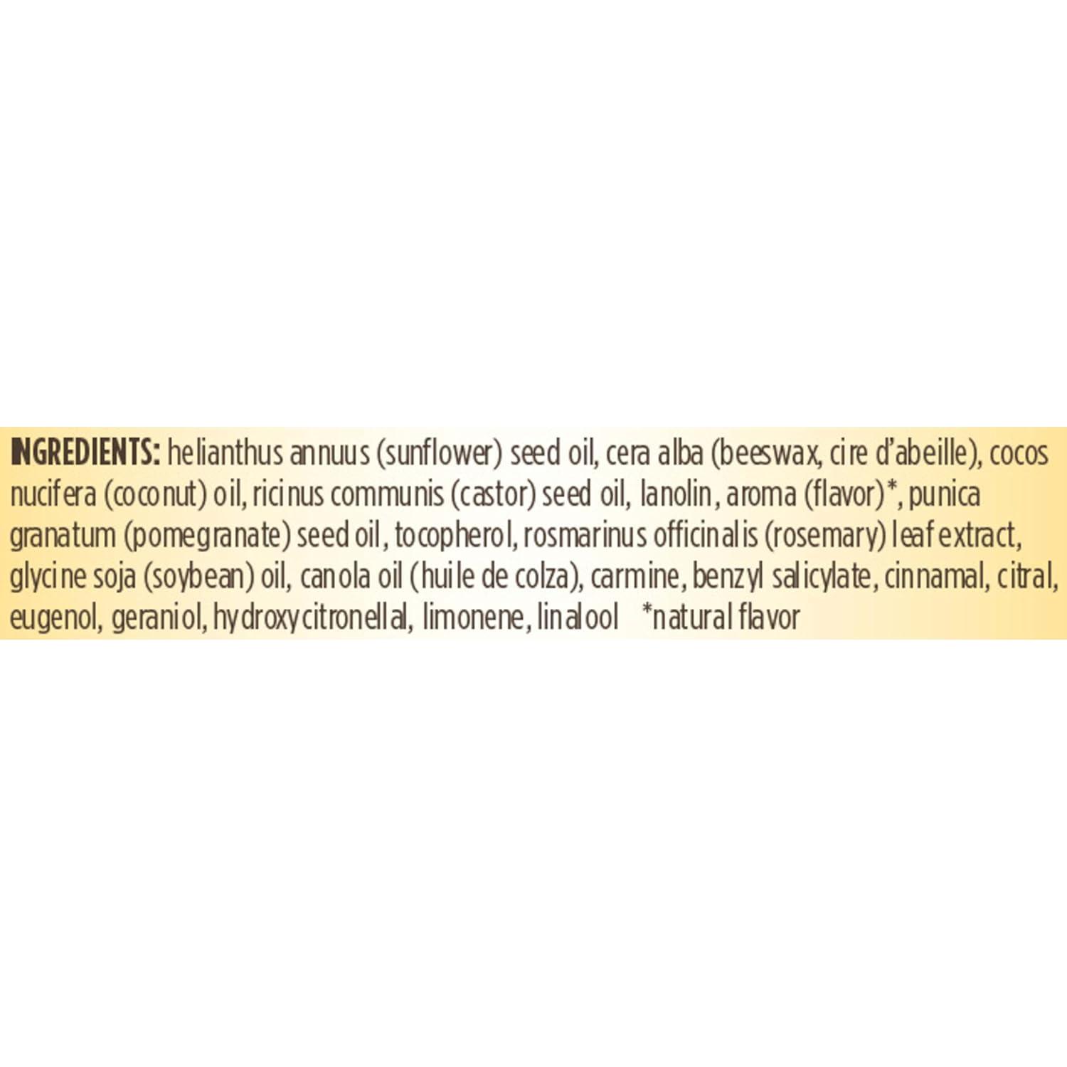 Bálsamo Labial Burt's Bees Granada - Hidratante Natural 4 Tubos