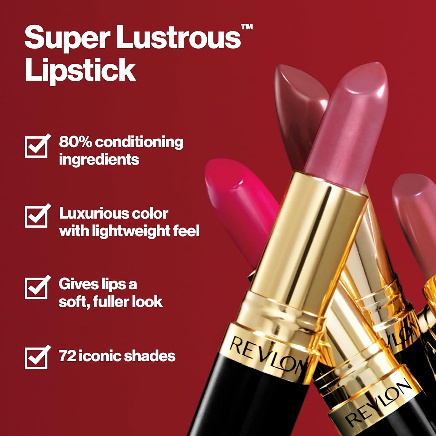 Labial Revlon Super Lustrous 467 Ciruela Bebé 4.25 g