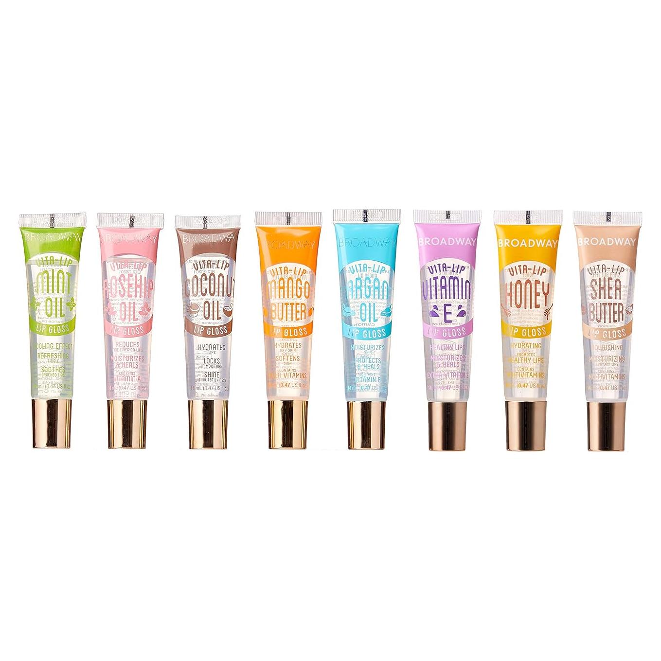 Brillo de Labios Vita-Lip Broadway 8 Paquete Ultra-Hidratante