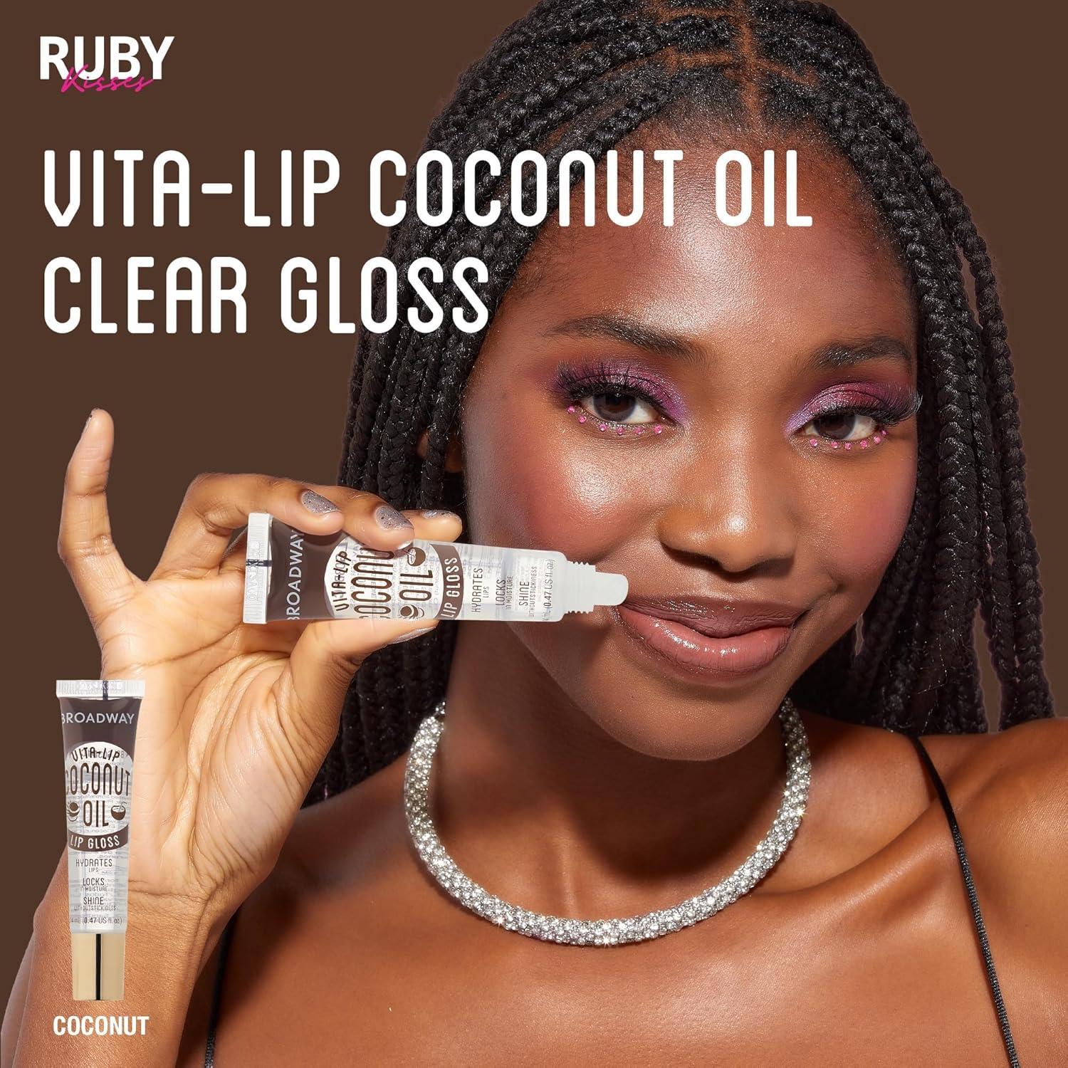 Brillo Labial Ruby Kisses Vita-Lip 6 Paquete Hidratante