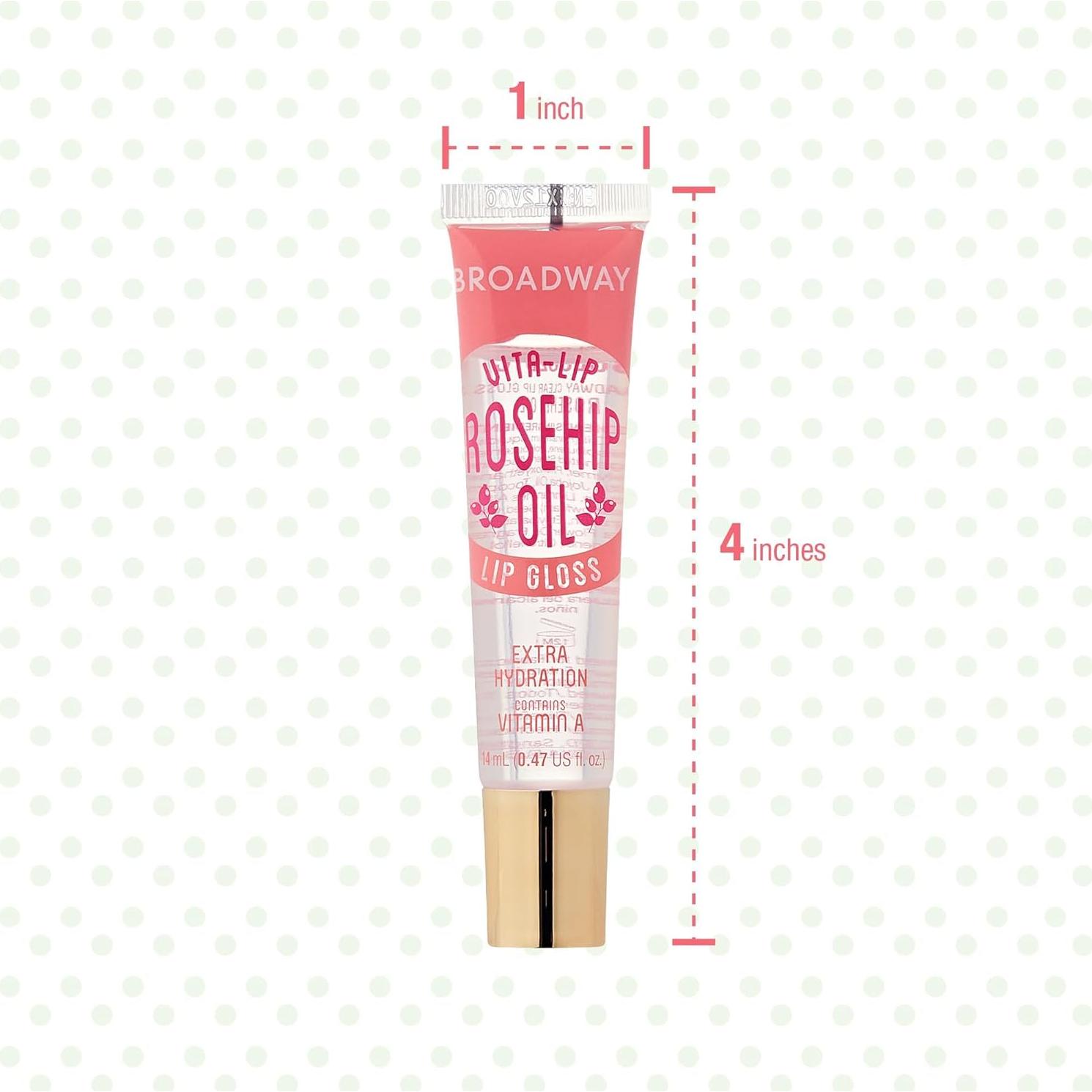 Brillo Labial Ruby Kisses Broadway Vita-Lip 6 Piezas