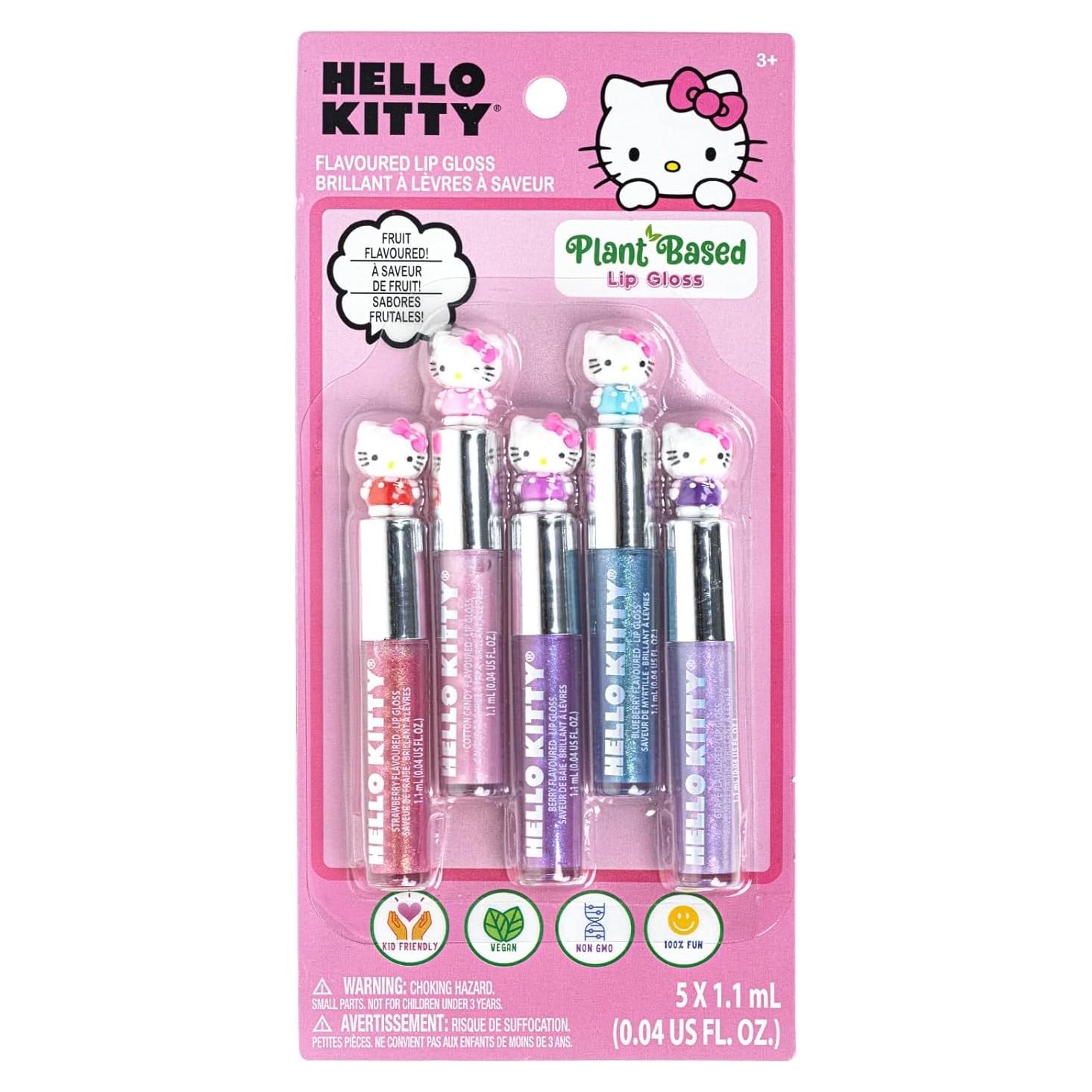 Set de Maquillaje Townley Girl Hello Kitty 5 Piezas Labial Hidratante
