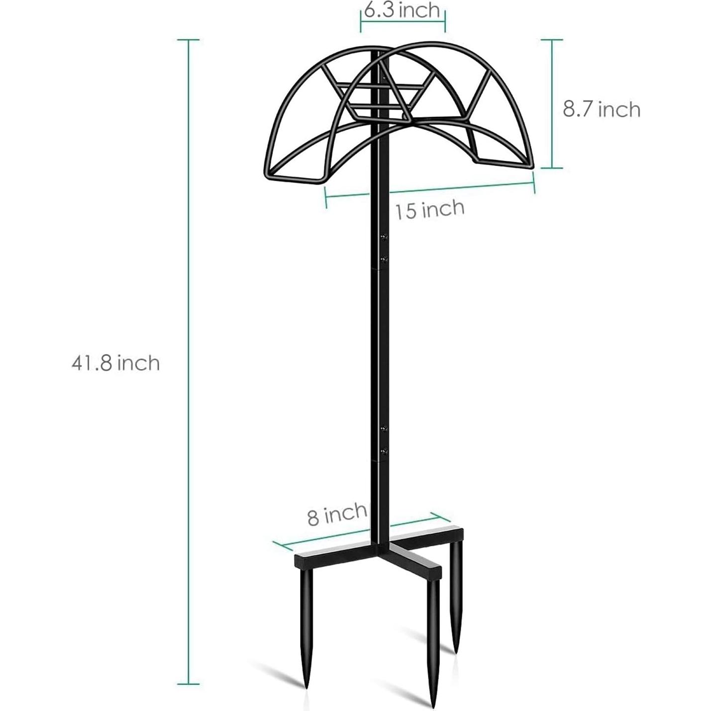 Soporte para Manguera de Jardín TomCare Metal Desmontable