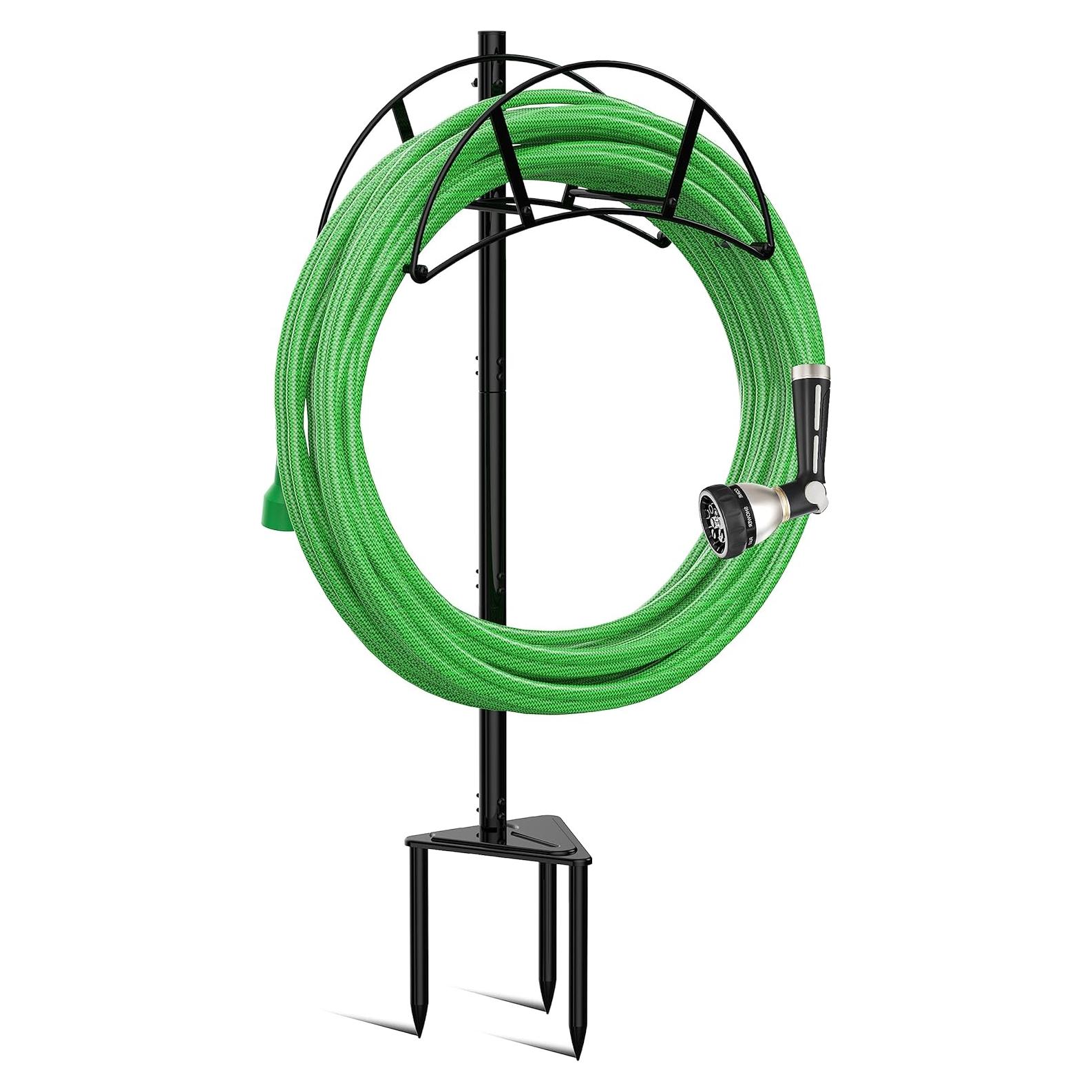 Soporte de Manguera de Jardín Meykwod Hierro 2,57 kg